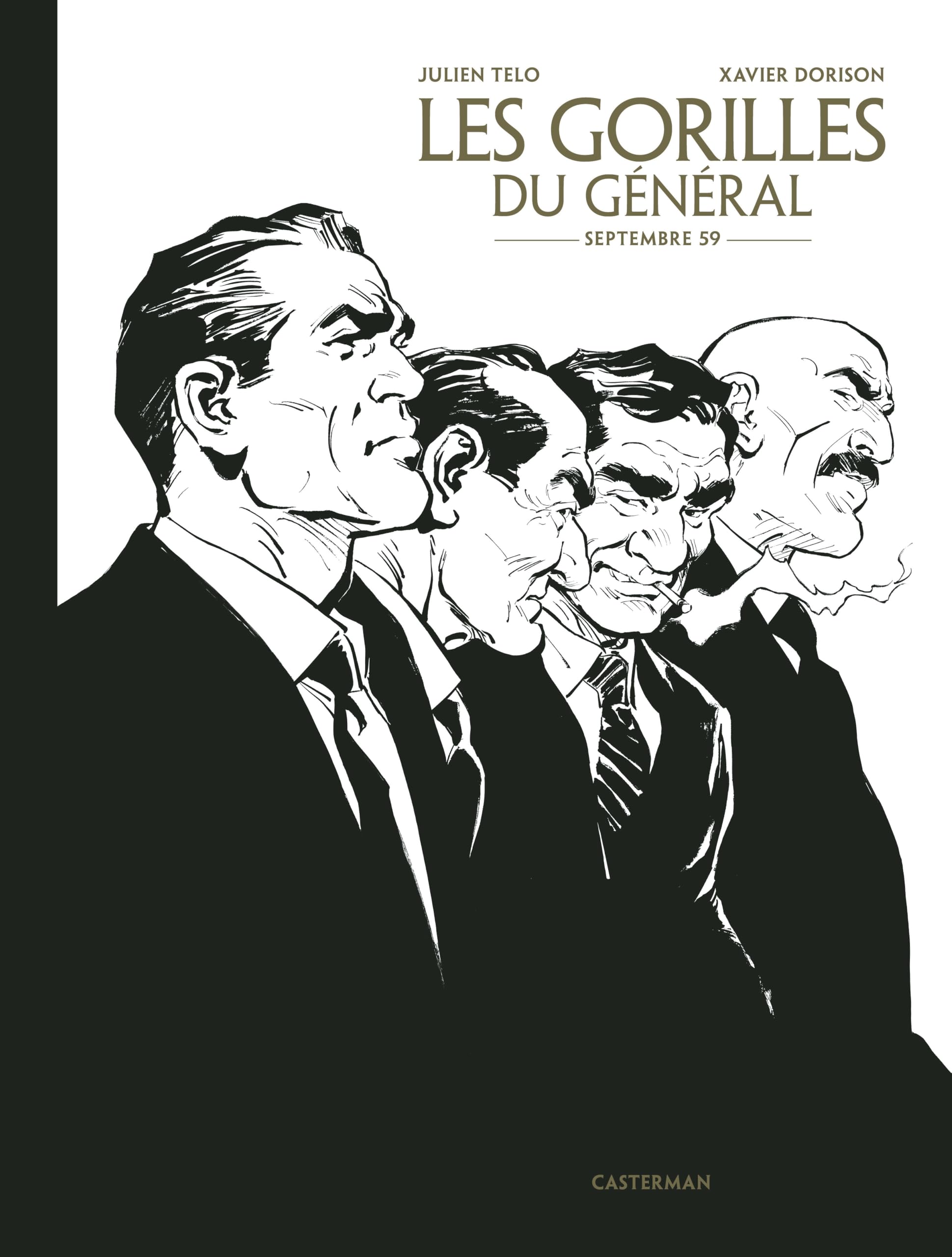 jaquette album Les Gorilles du Général: Septembre 59 - (éd luxe) (1)