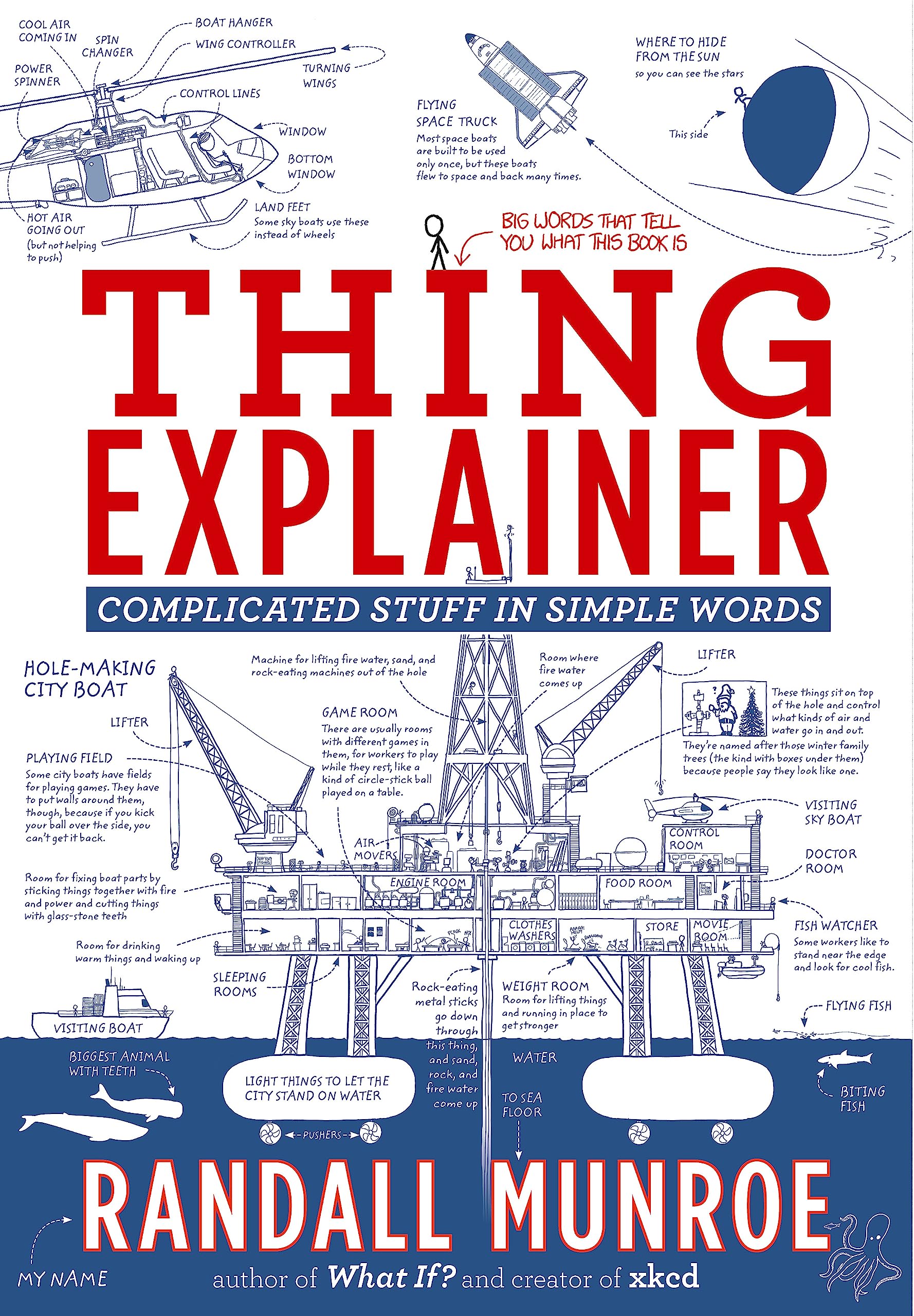 jaquette album Thing Explainer: Complicated Stuff in Simple Words