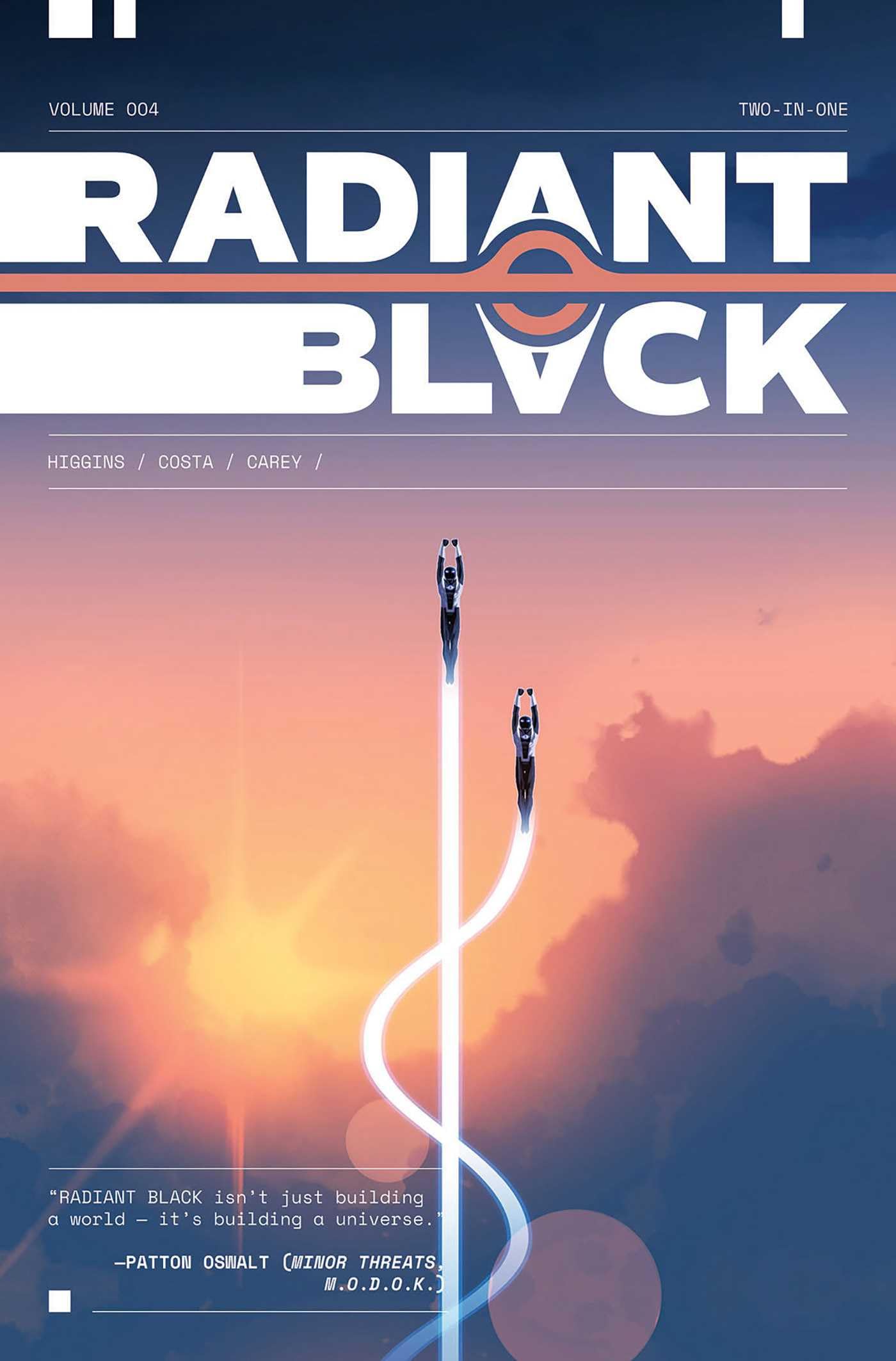 jaquette album Radiant Black, Volume 4: A Massive-Verse Book