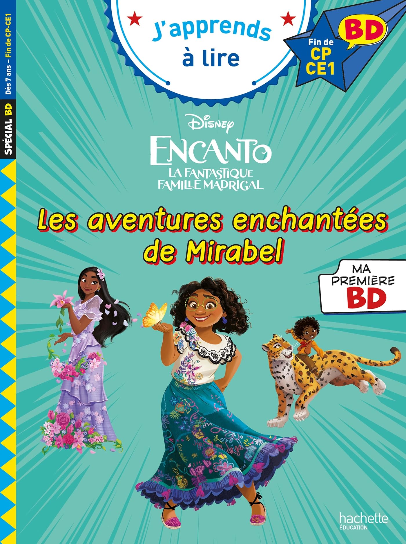 jaquette album Disney BD Fin de CP-CE1 - Encanto - Les aventures enchantées de Mirabel