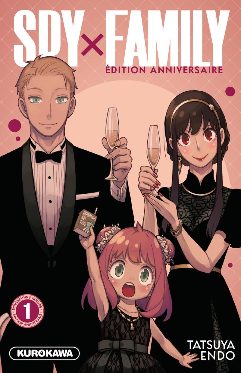jaquette album Spy x Family - tome 1 - Edition 20 ans