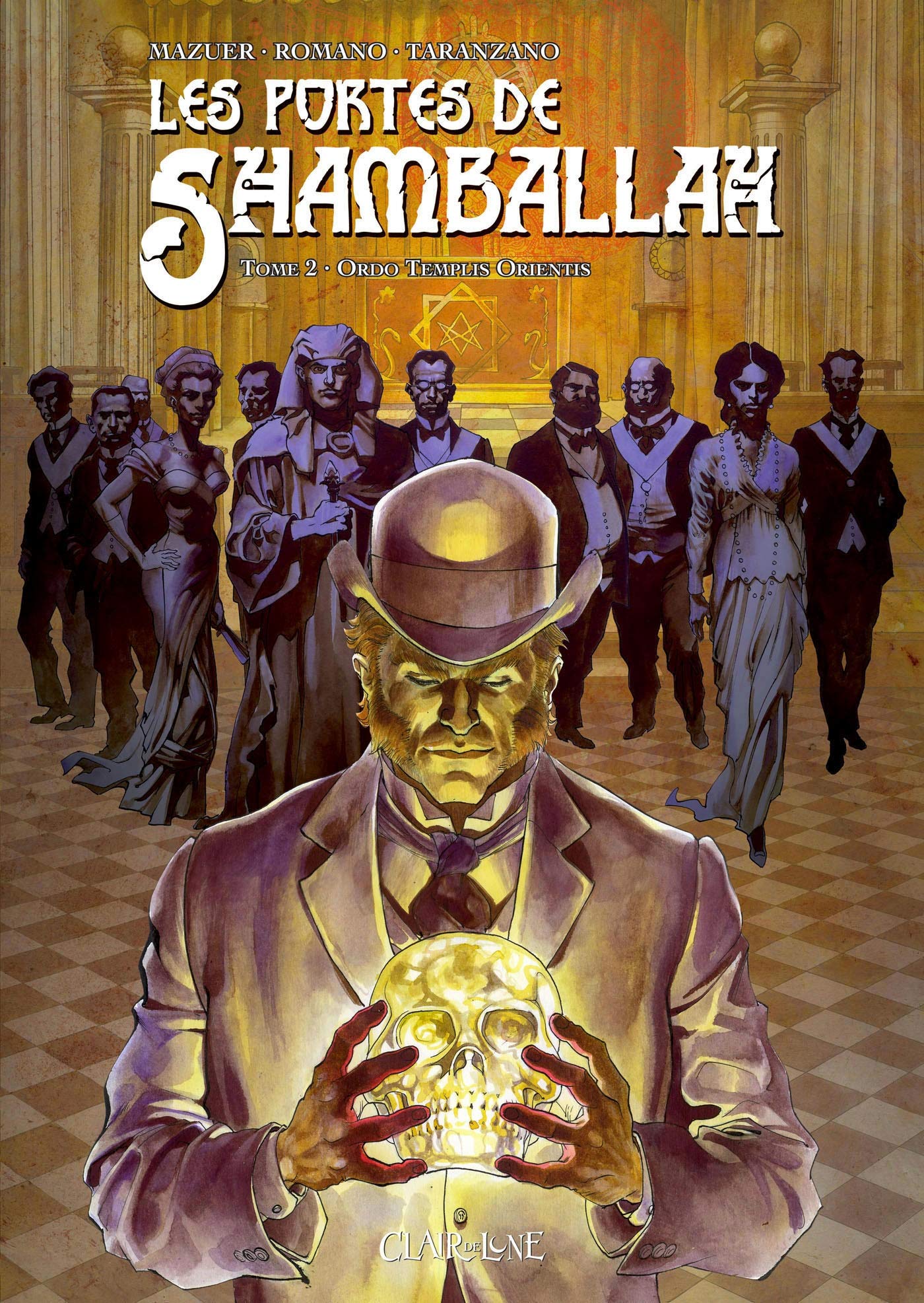 jaquette album Les Portes de Shamballah - tome 2 Ordo Templis Or (02)