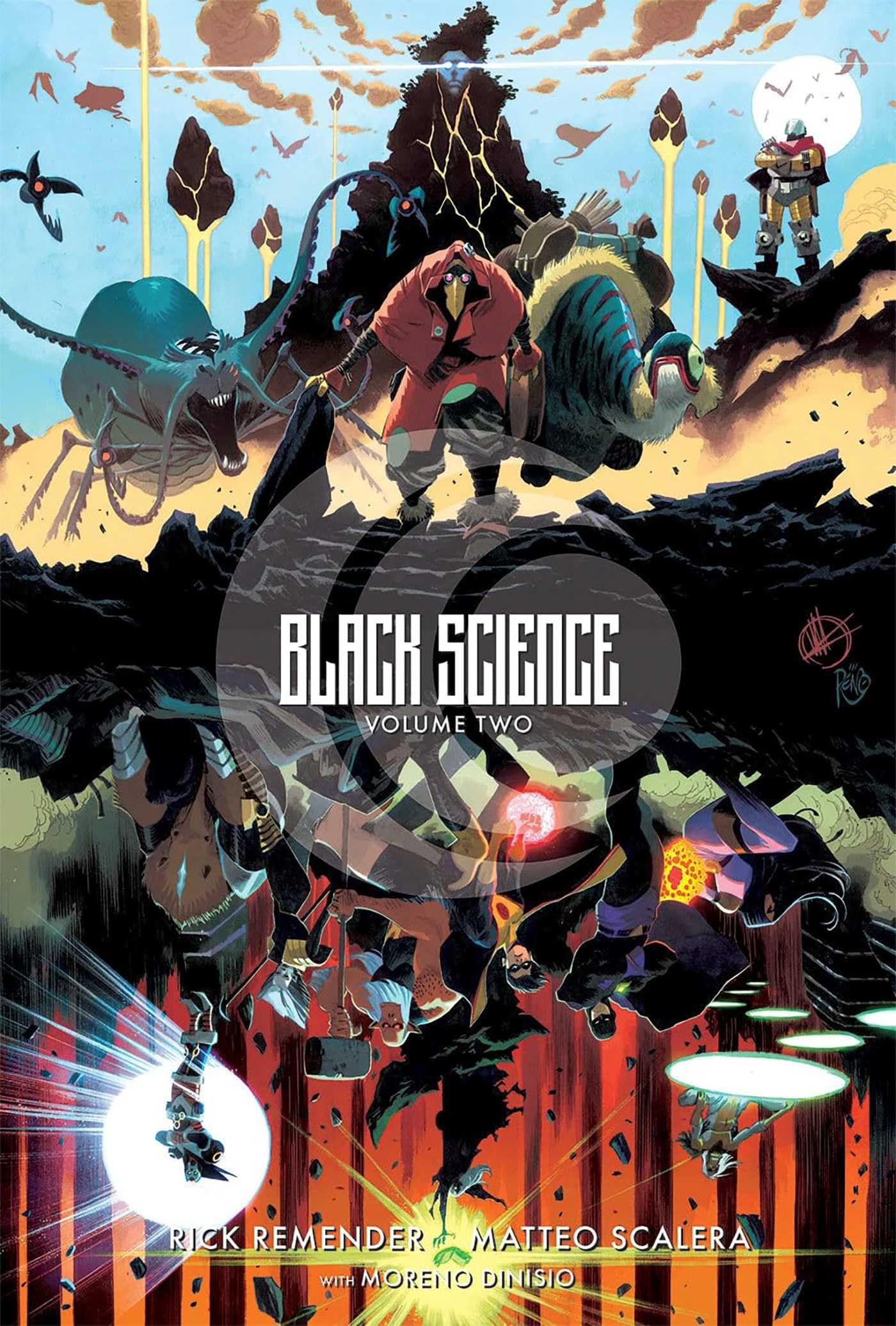 jaquette album Black Science Volume 2: Transcendentalism 10th Anniversary Deluxe Hardcover