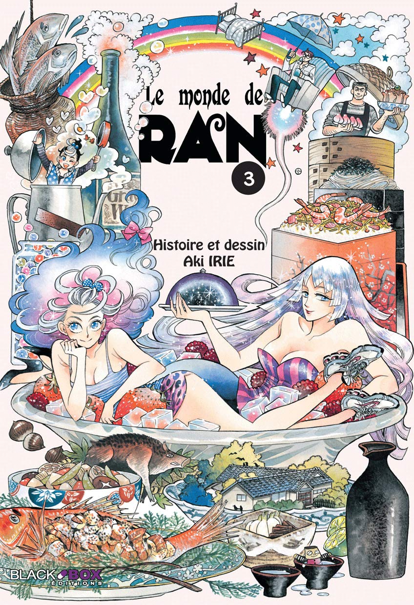 jaquette album le monde de Ran tome 3