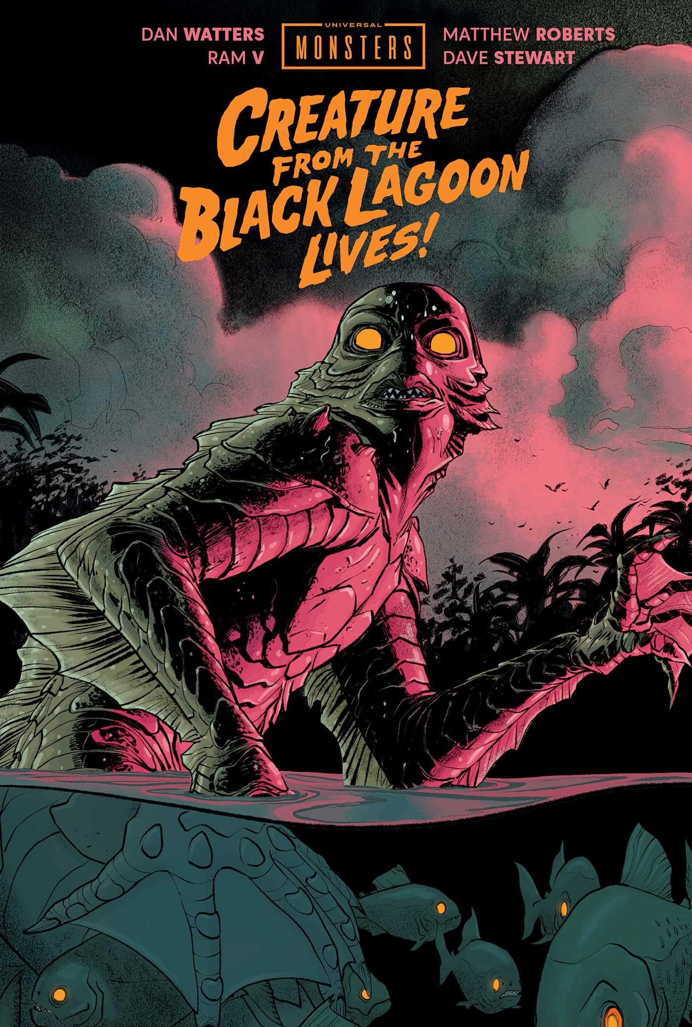 jaquette album Universal Monsters: Creature From the Black Lagoon Lives!