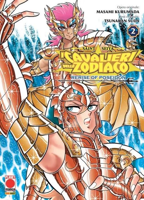 jaquette album Saint Seiya. Rerise of Poseidon (Vol. 2)