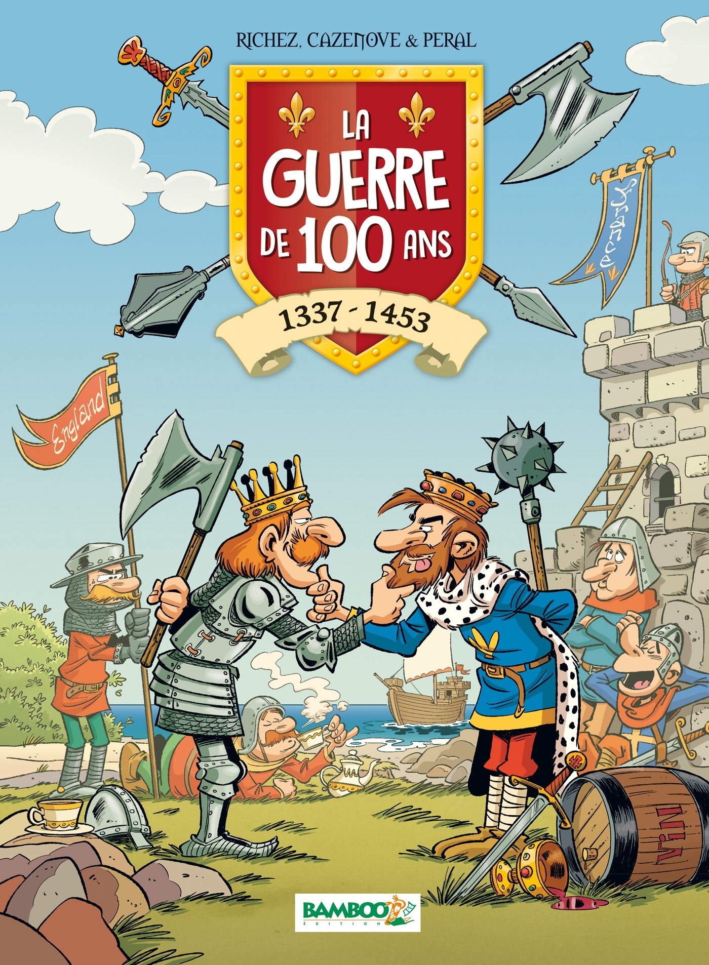 jaquette album La Guerre de 100 ans - tome 01