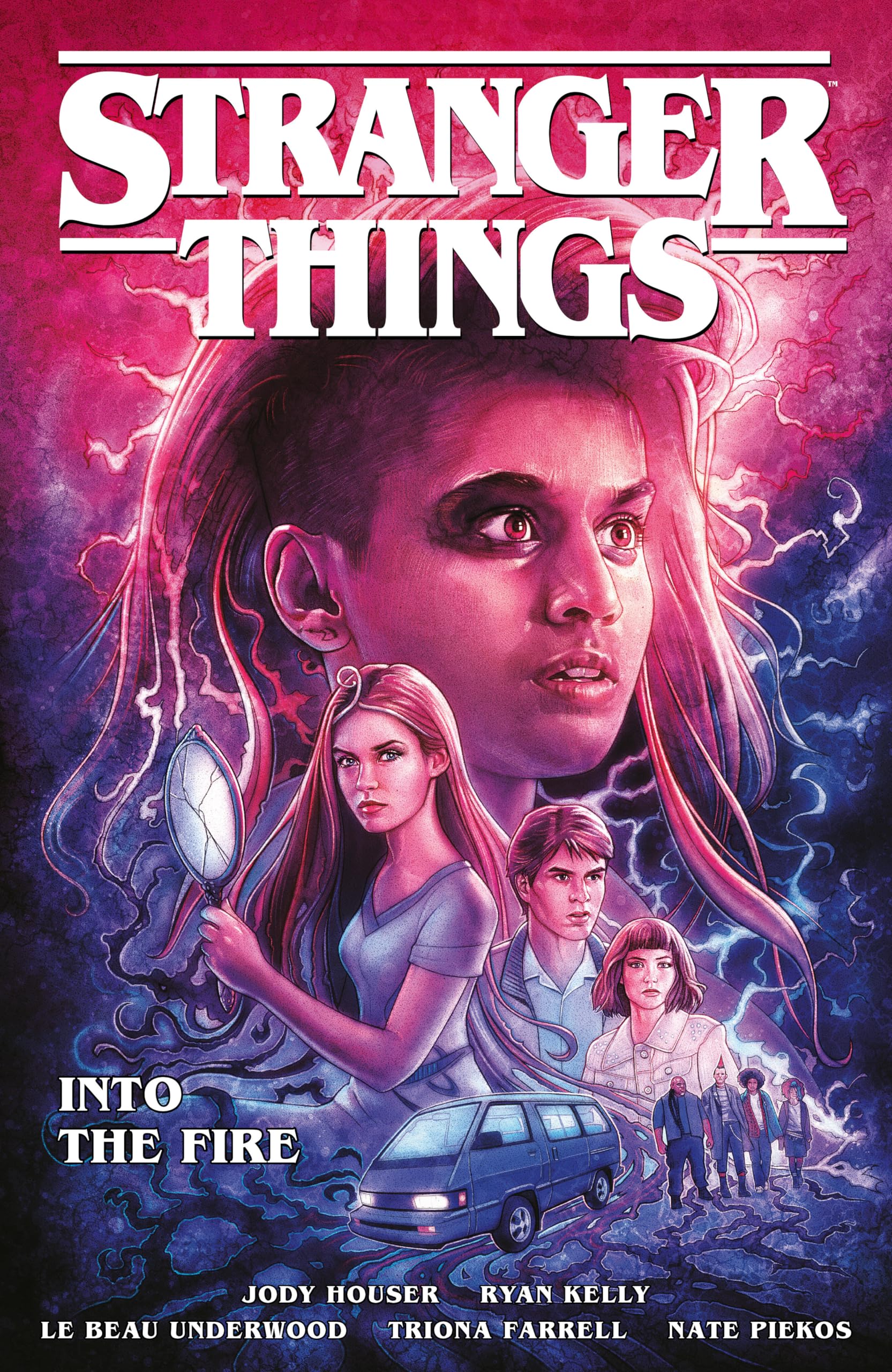 jaquette album Stranger Things: Into the Fire (Graphic Novel)