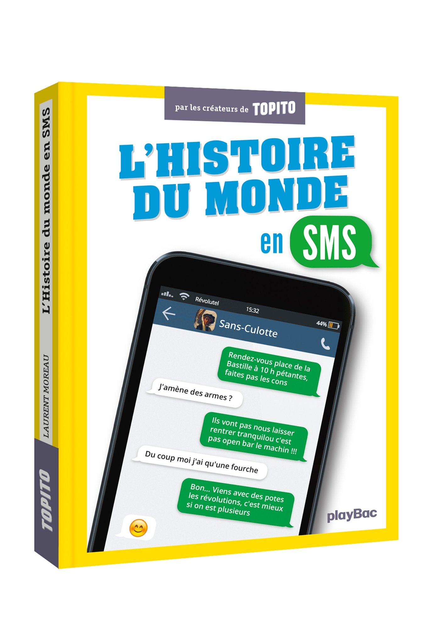 jaquette album L'histoire du monde en SMS
