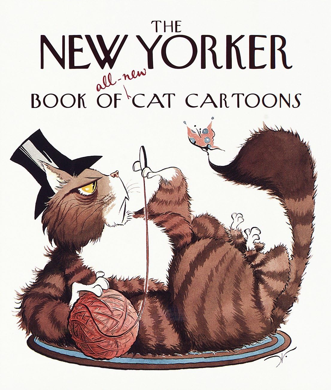 jaquette livre The New Yorker Book of All-New Cat Cartoons