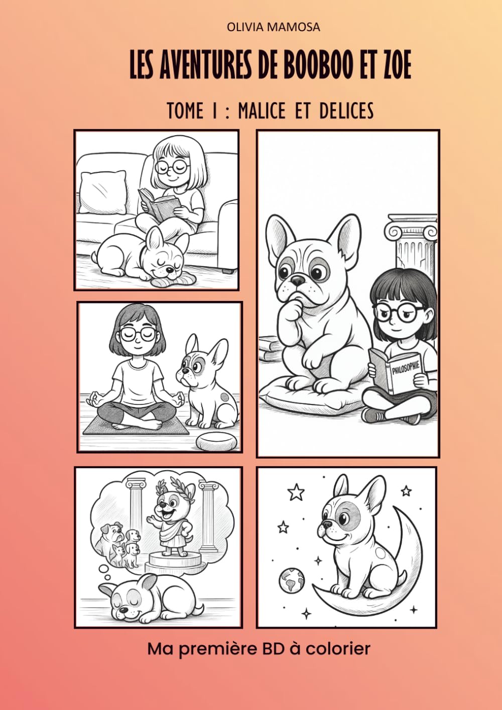 jaquette livre Les Aventures de Booboo et Zoé: Tome I : Malice et délices