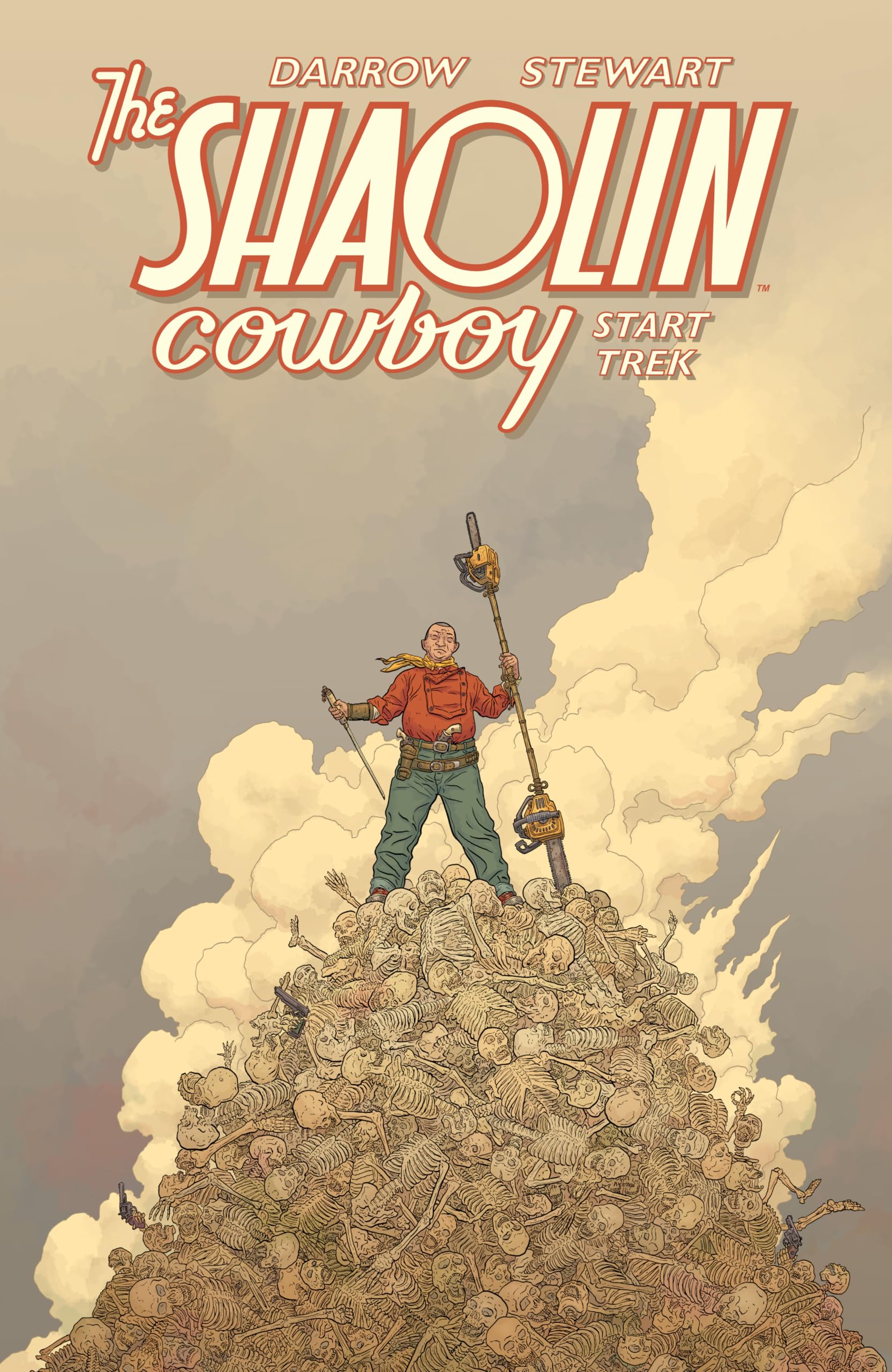 jaquette album Shaolin Cowboy: Start Trek
