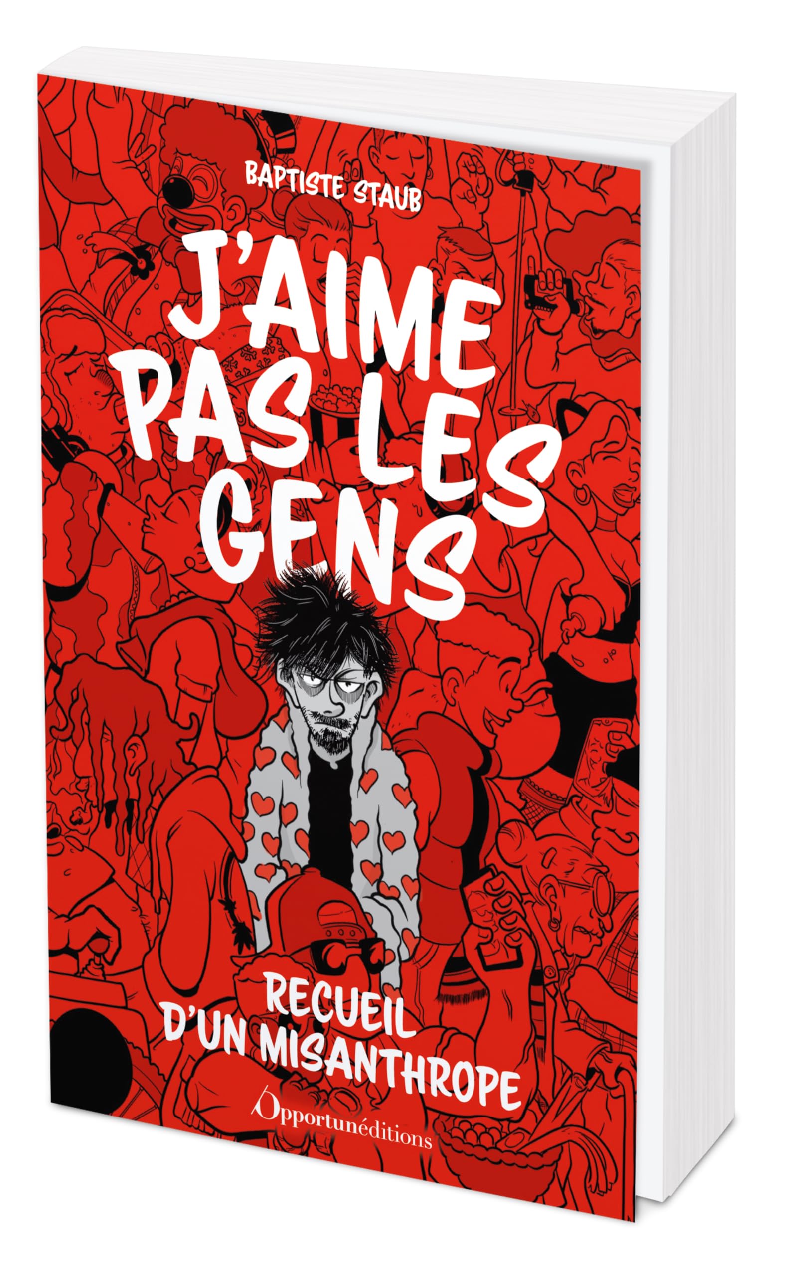 jaquette album J'aime pas les gens - Recueil d'un misanthrope