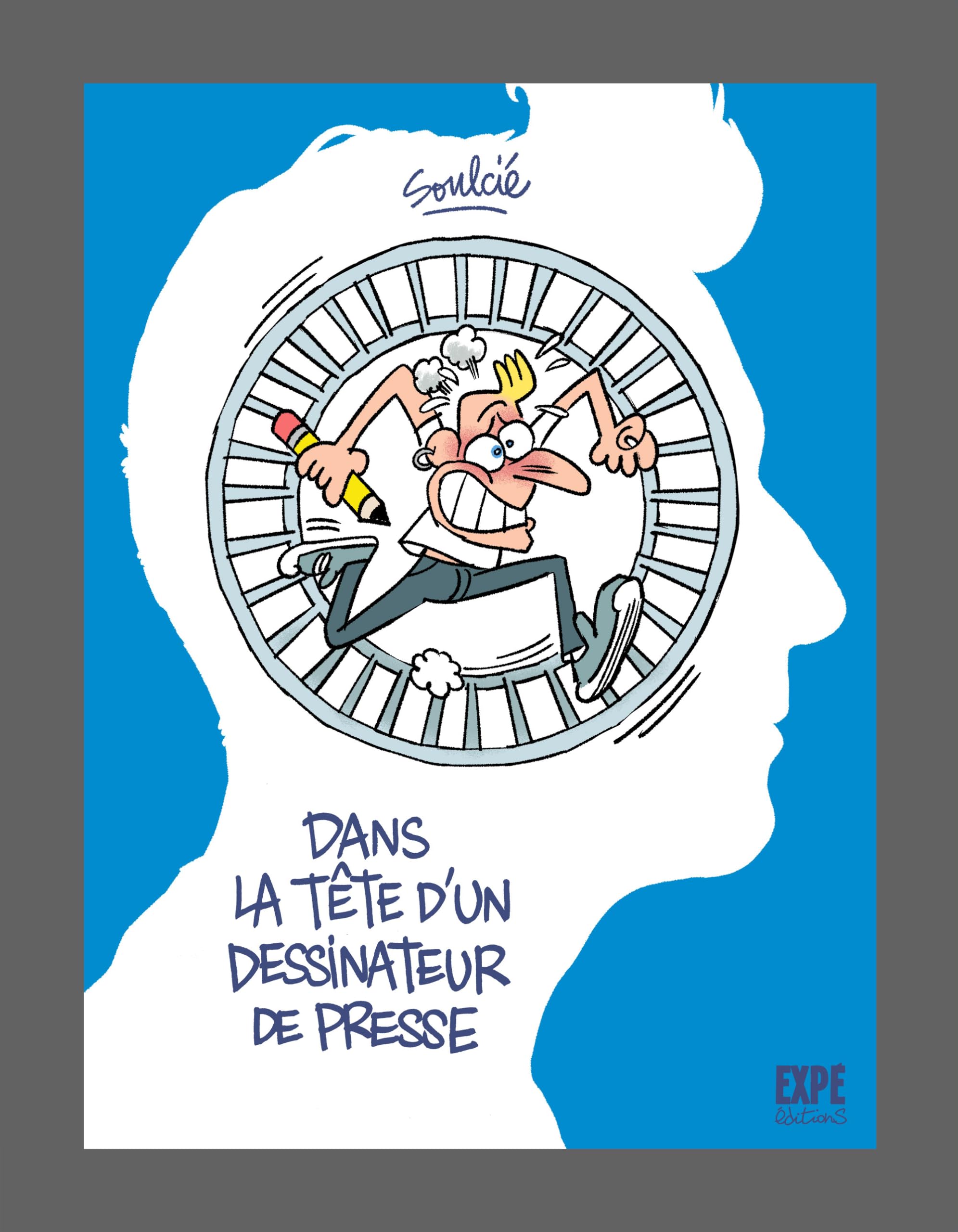 jaquette album Dans la tête d'un dessinateur de presse