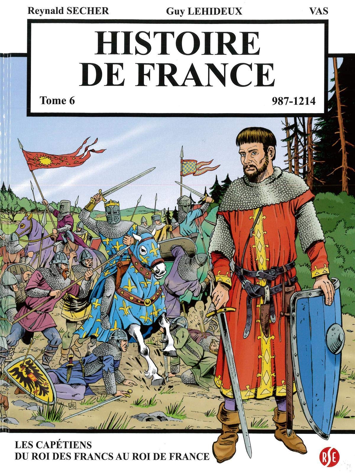 jaquette album Histoire de France : Tome 6