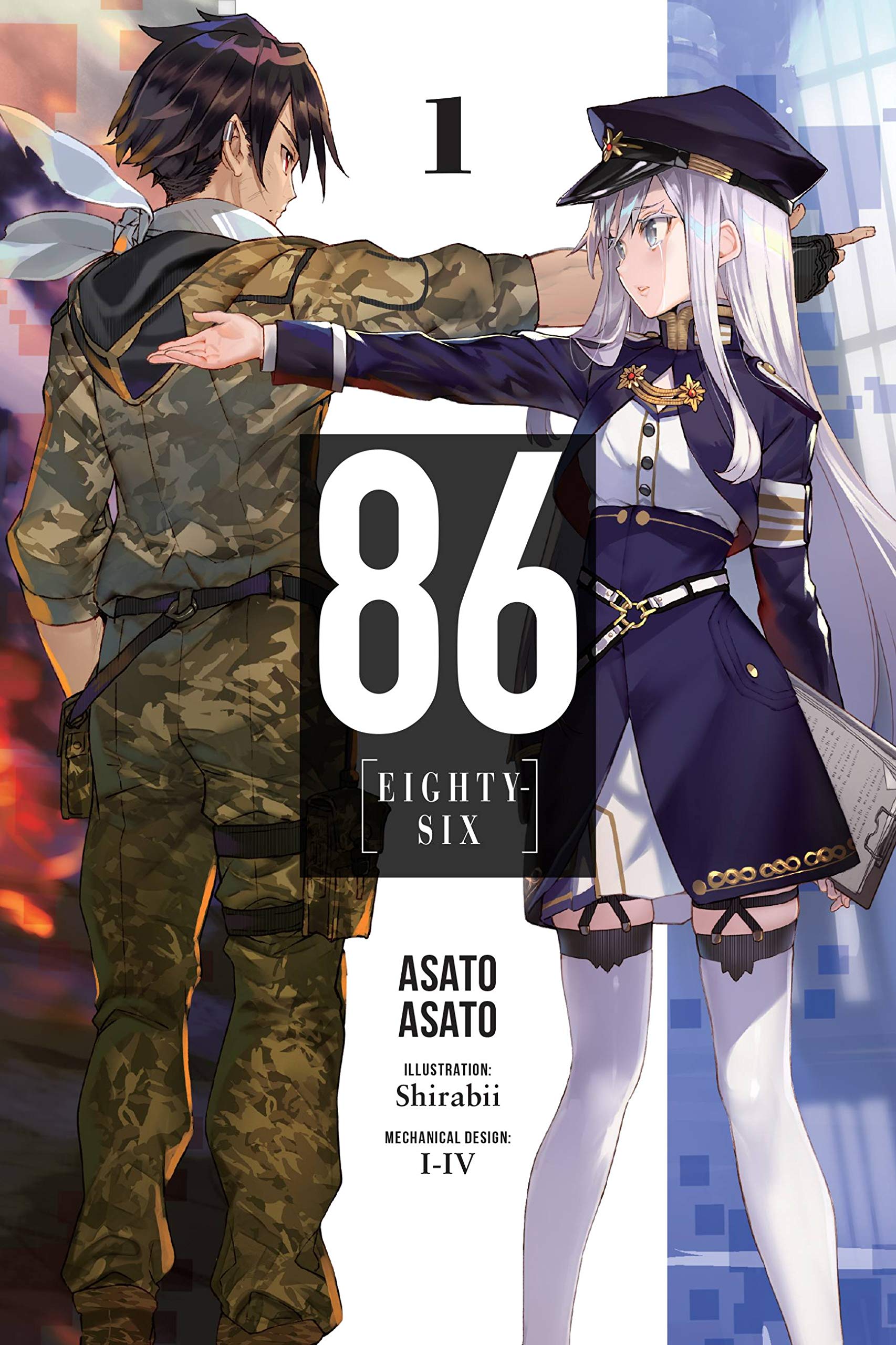 jaquette album 86--EIGHTY-SIX, Vol. 1 (light novel)