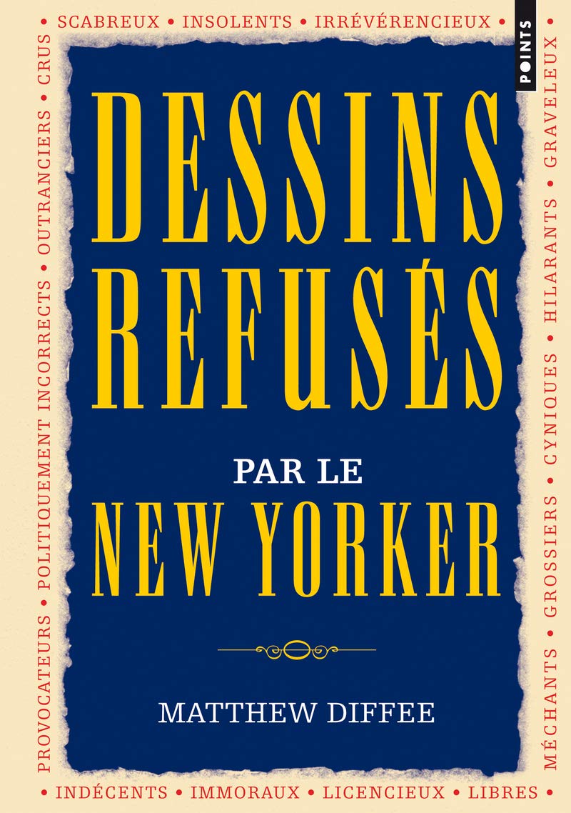 jaquette livre Dessins refusés par le New Yorker
