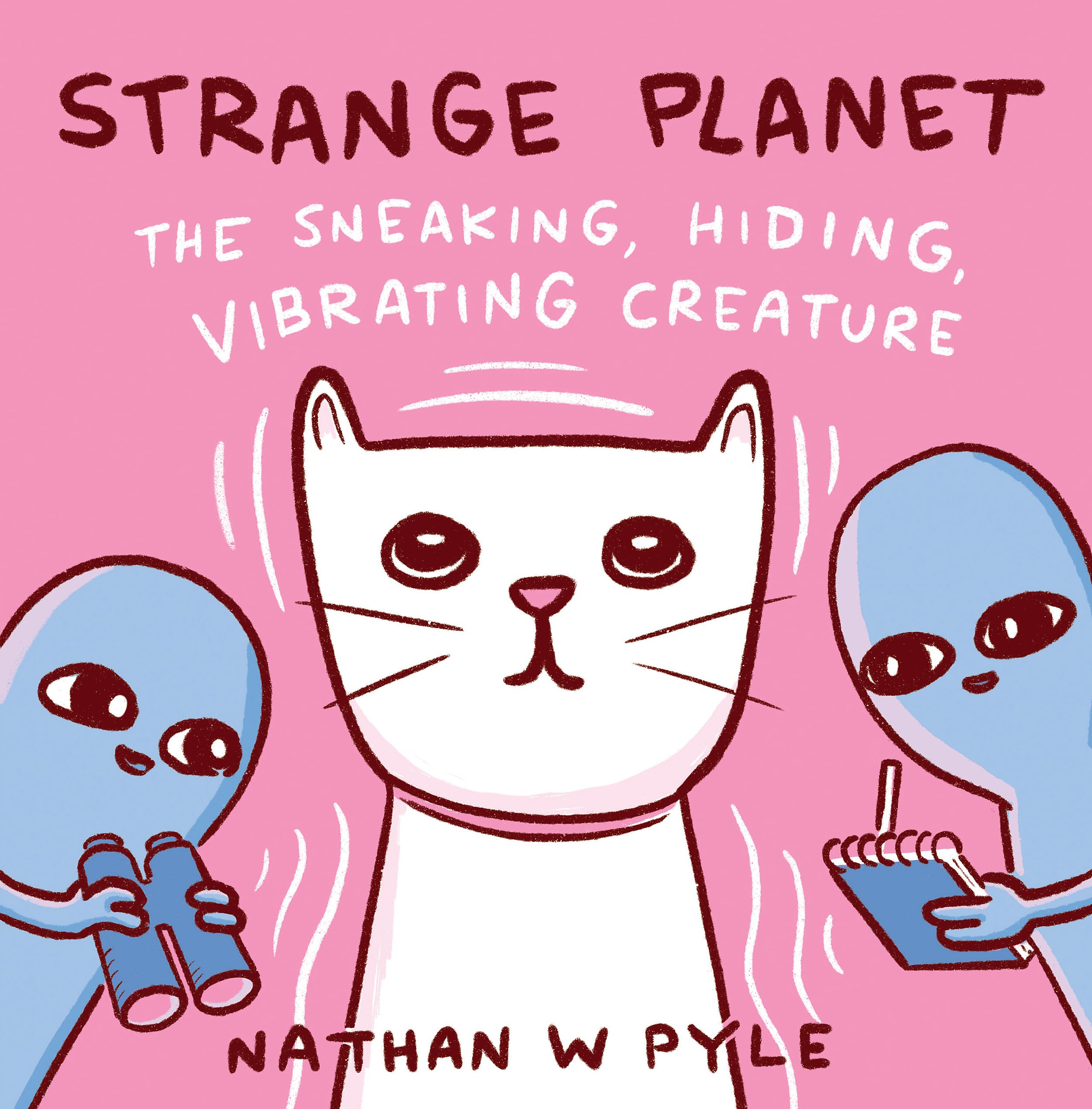 jaquette album Strange Planet: The Sneaking, Hiding, Vibrating Creature - Now on Apple TV+