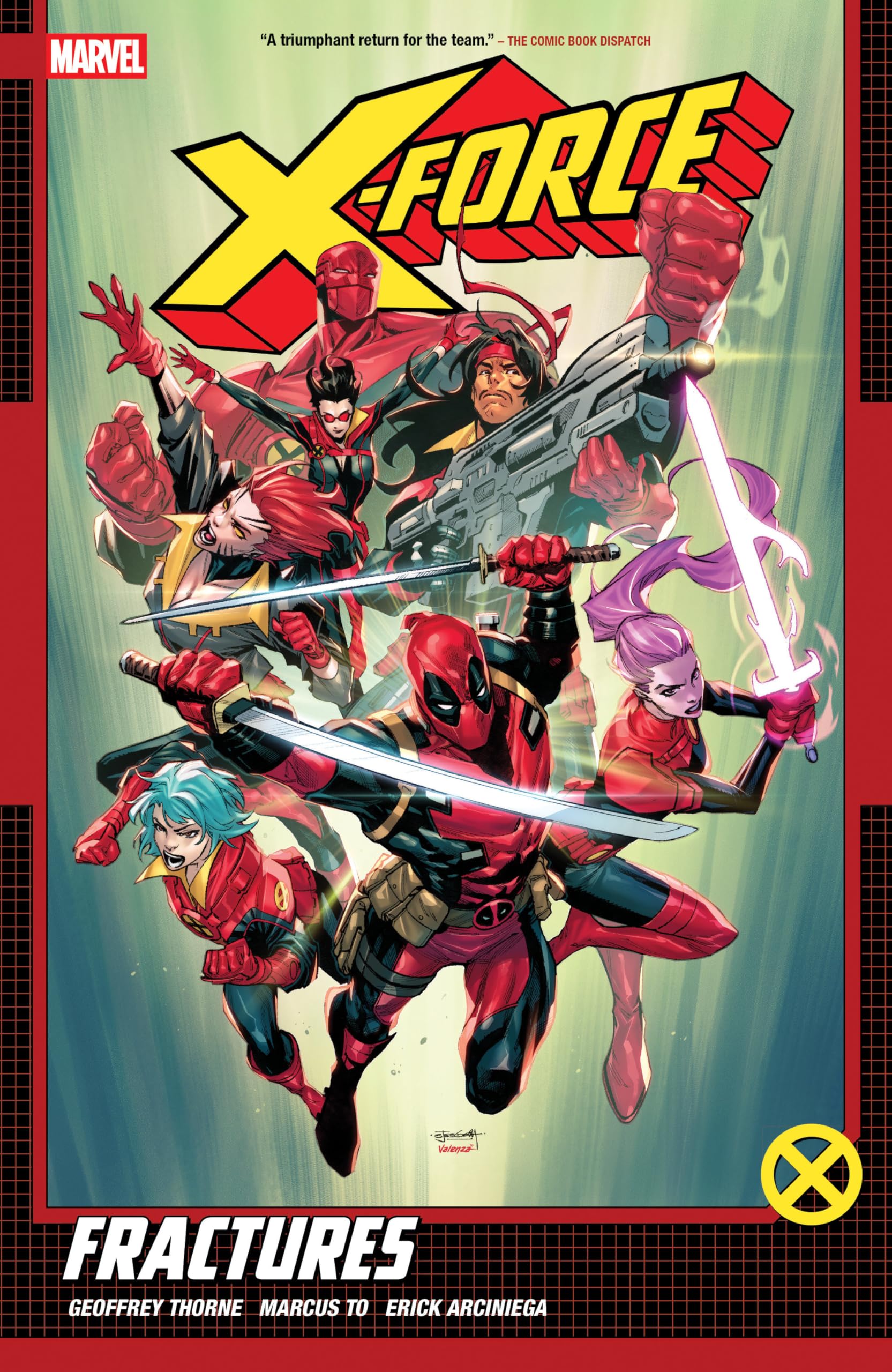 jaquette album X-FORCE BY GEOFFREY THORNE VOL. 1: FRACTURES
