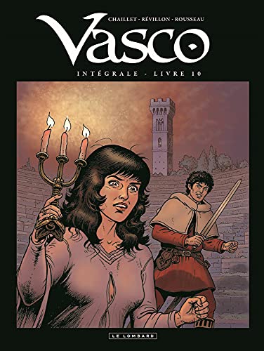 jaquette album Vasco Intégrale Tome 10 - I Pittori - Affaires Lombardes - L'or Des Glaces