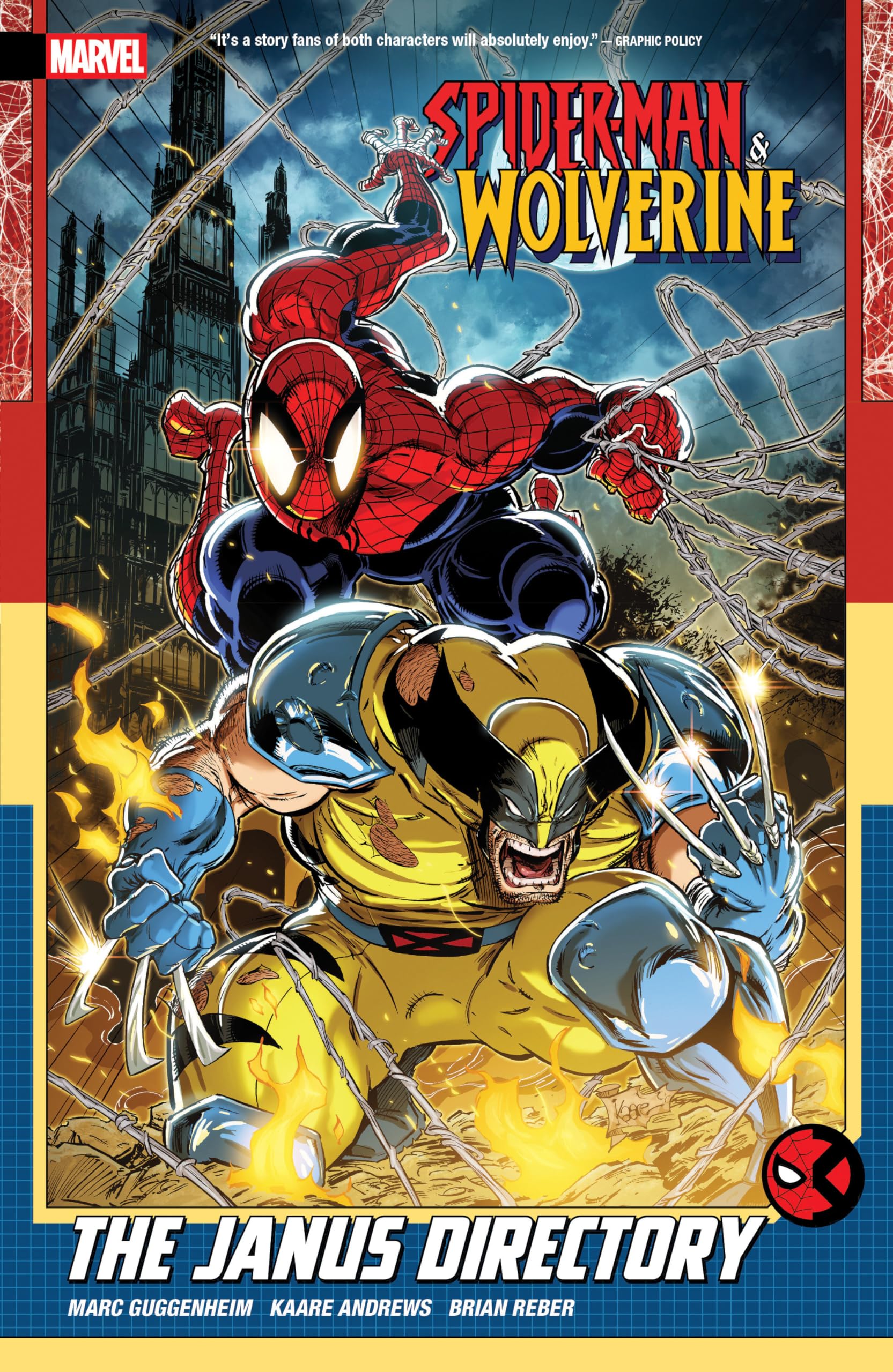 jaquette album Spider-Man & Wolverine Vol. 1: The Janus Directory