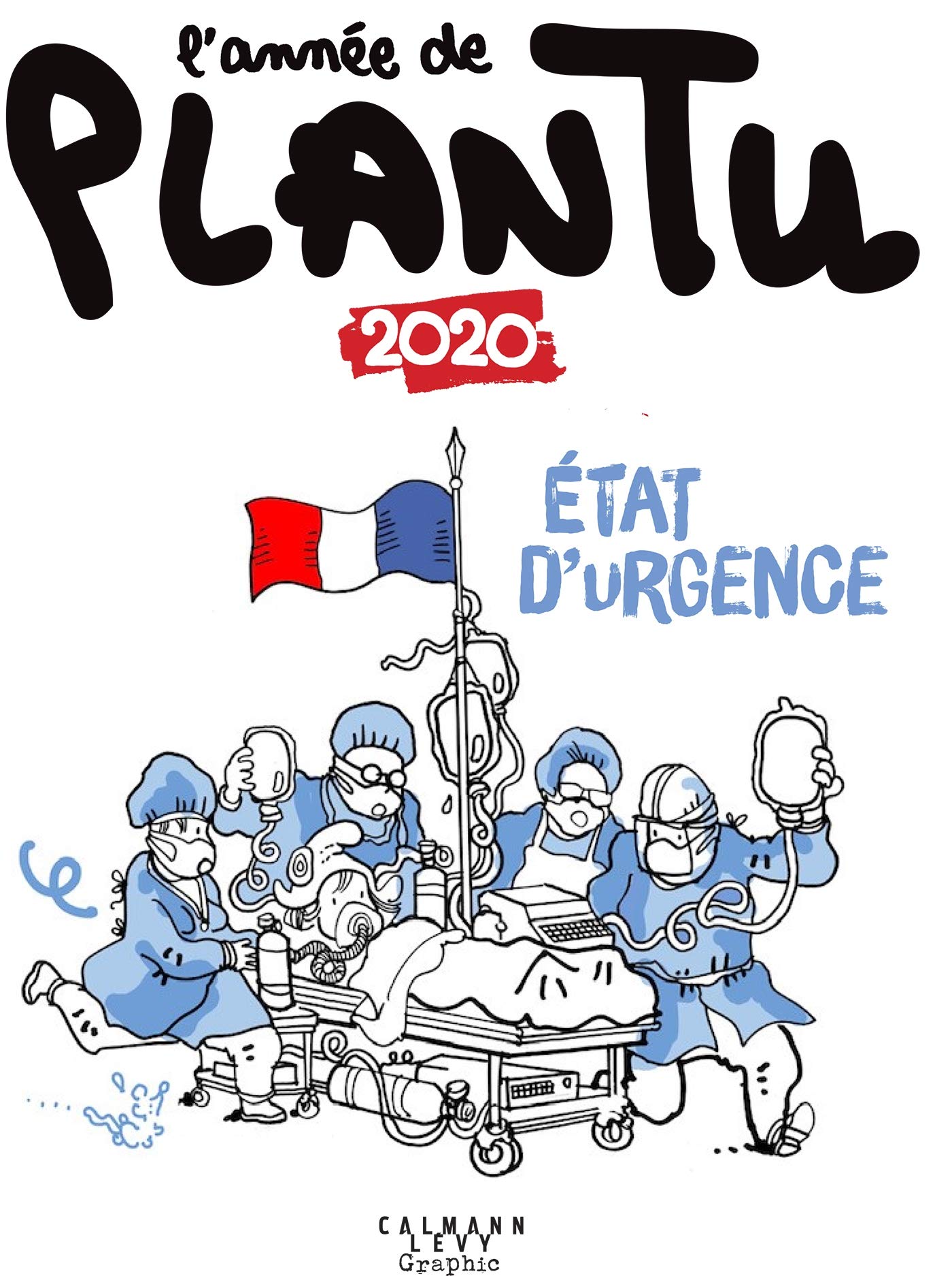 jaquette album L'année de Plantu 2020: État d'urgence