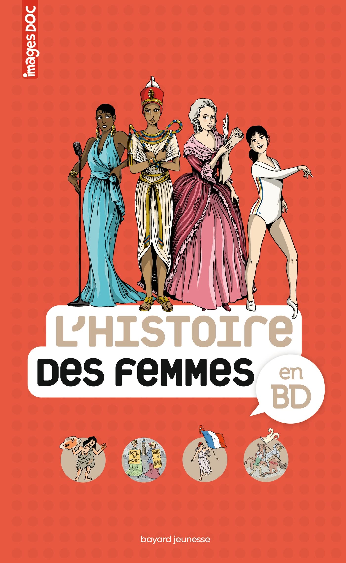 jaquette album L'Histoire des femmes en BD
