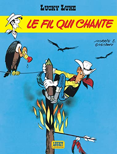jaquette album Lucky Luke Tome 14 - Le Fil Qui Chante