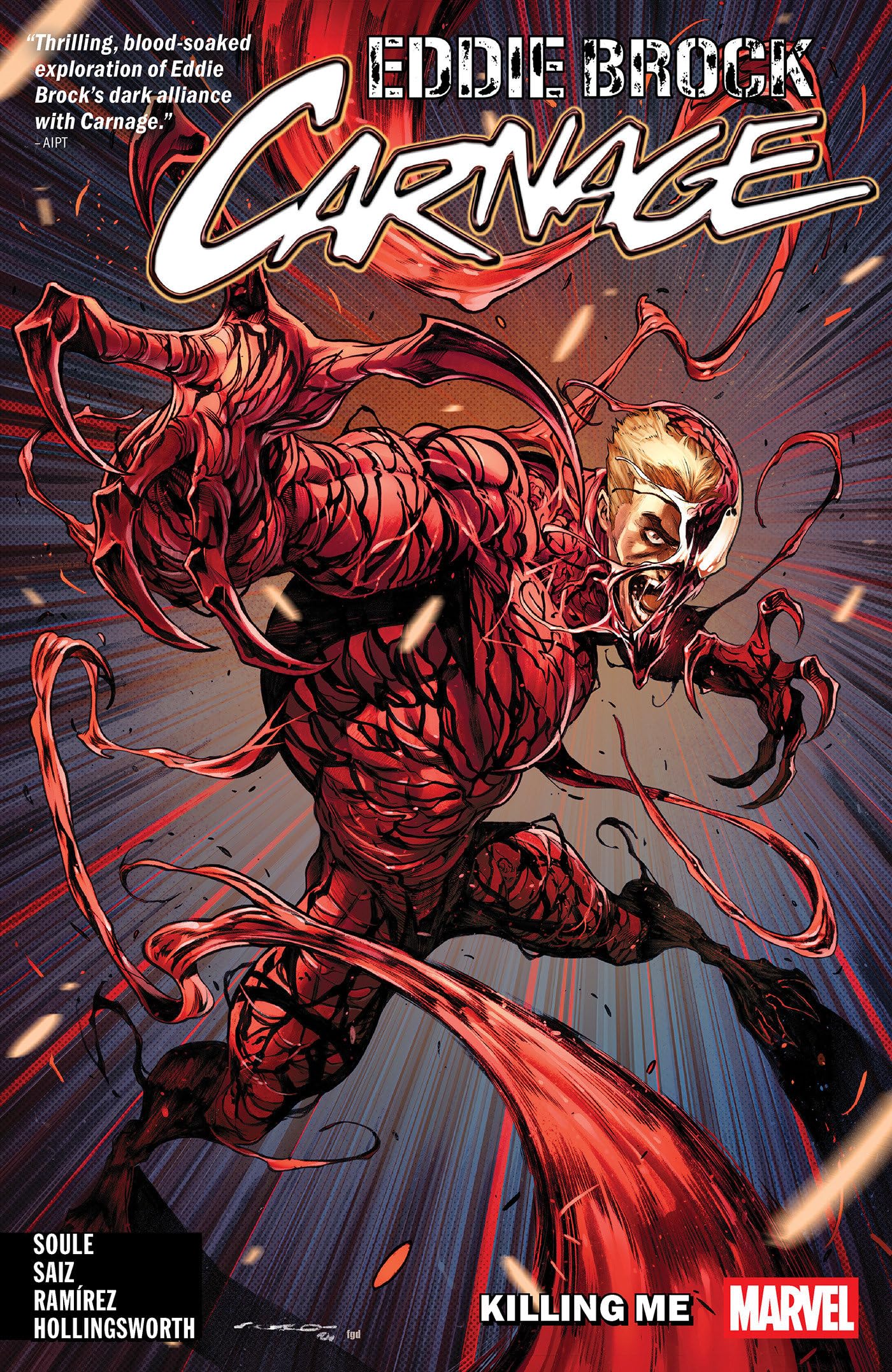 jaquette album Eddie Brock: Carnage Vol. 1 - Killing Me