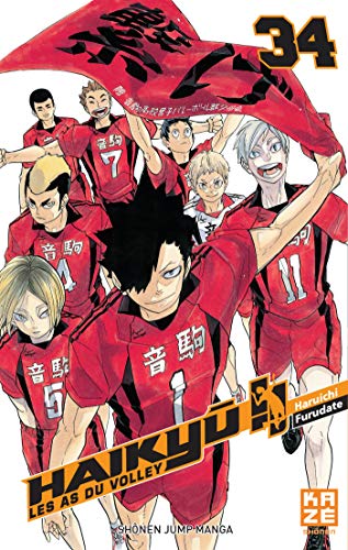 jaquette album Haikyu !! - Les as du volley ball - Tome 34