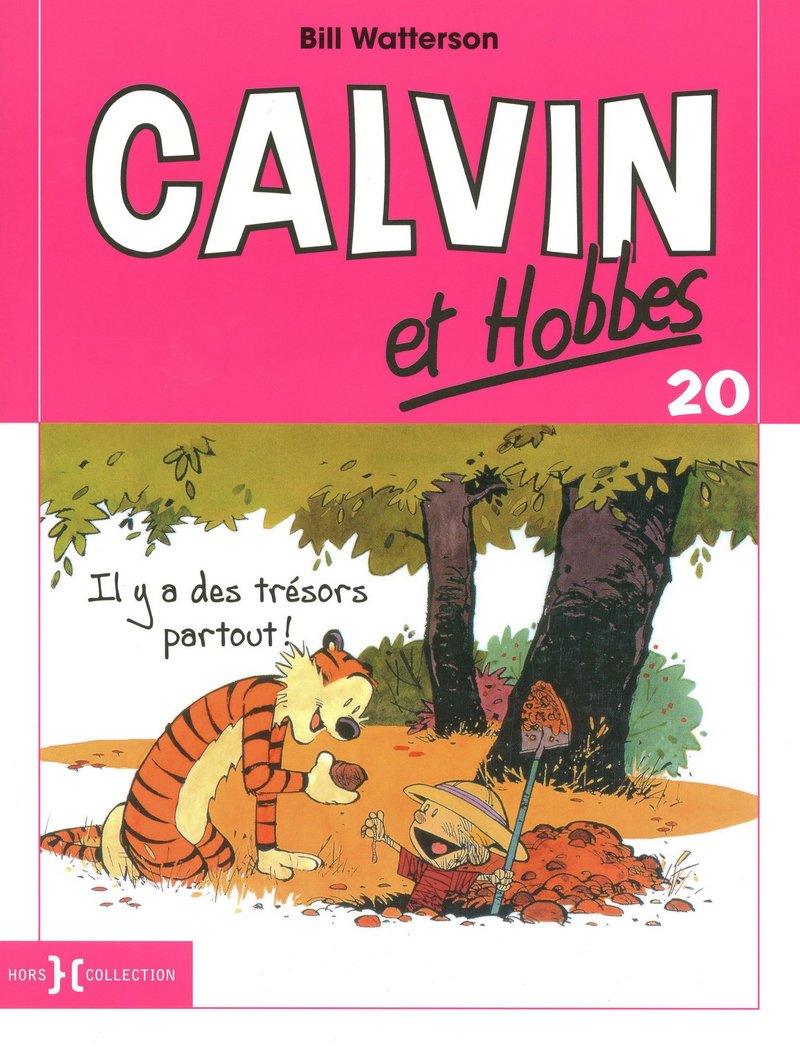 jaquette album Calvin et Hobbes - T20 petit format (20)