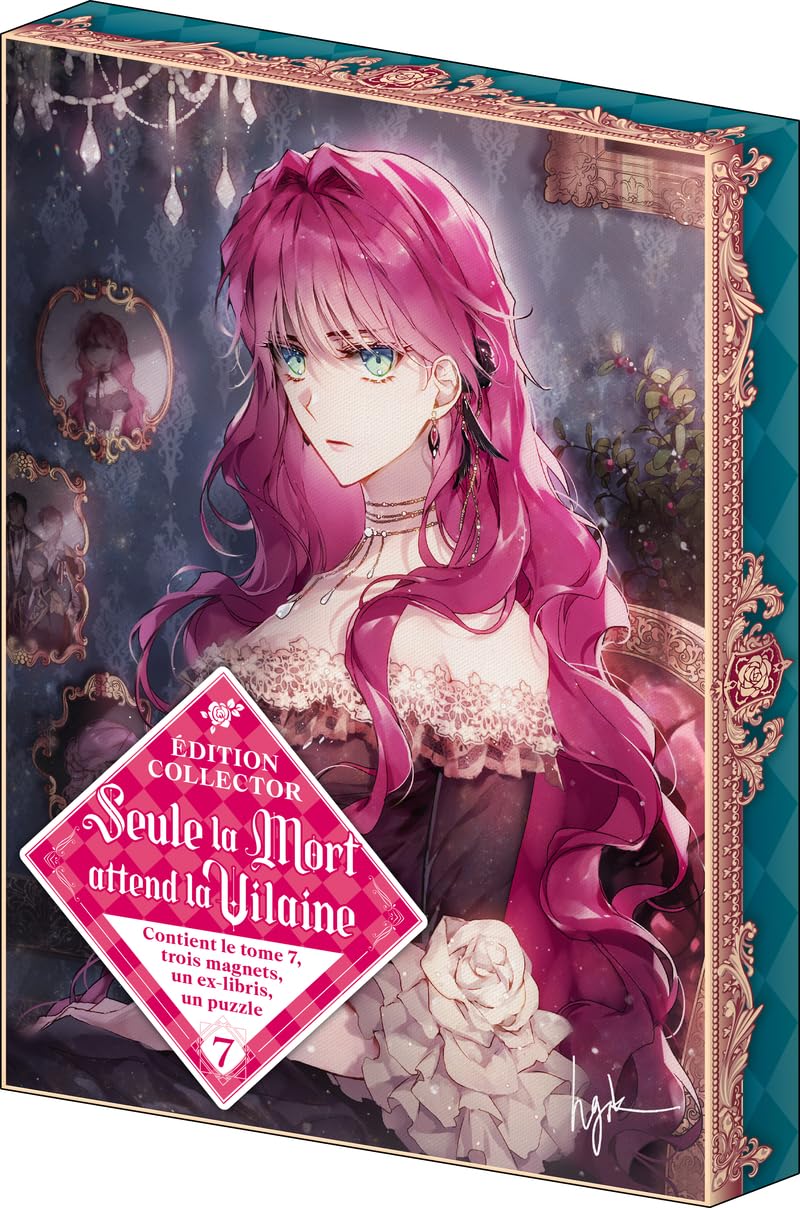 jaquette album Seule la mort attend la vilaine - Tome 7 Collector (7)
