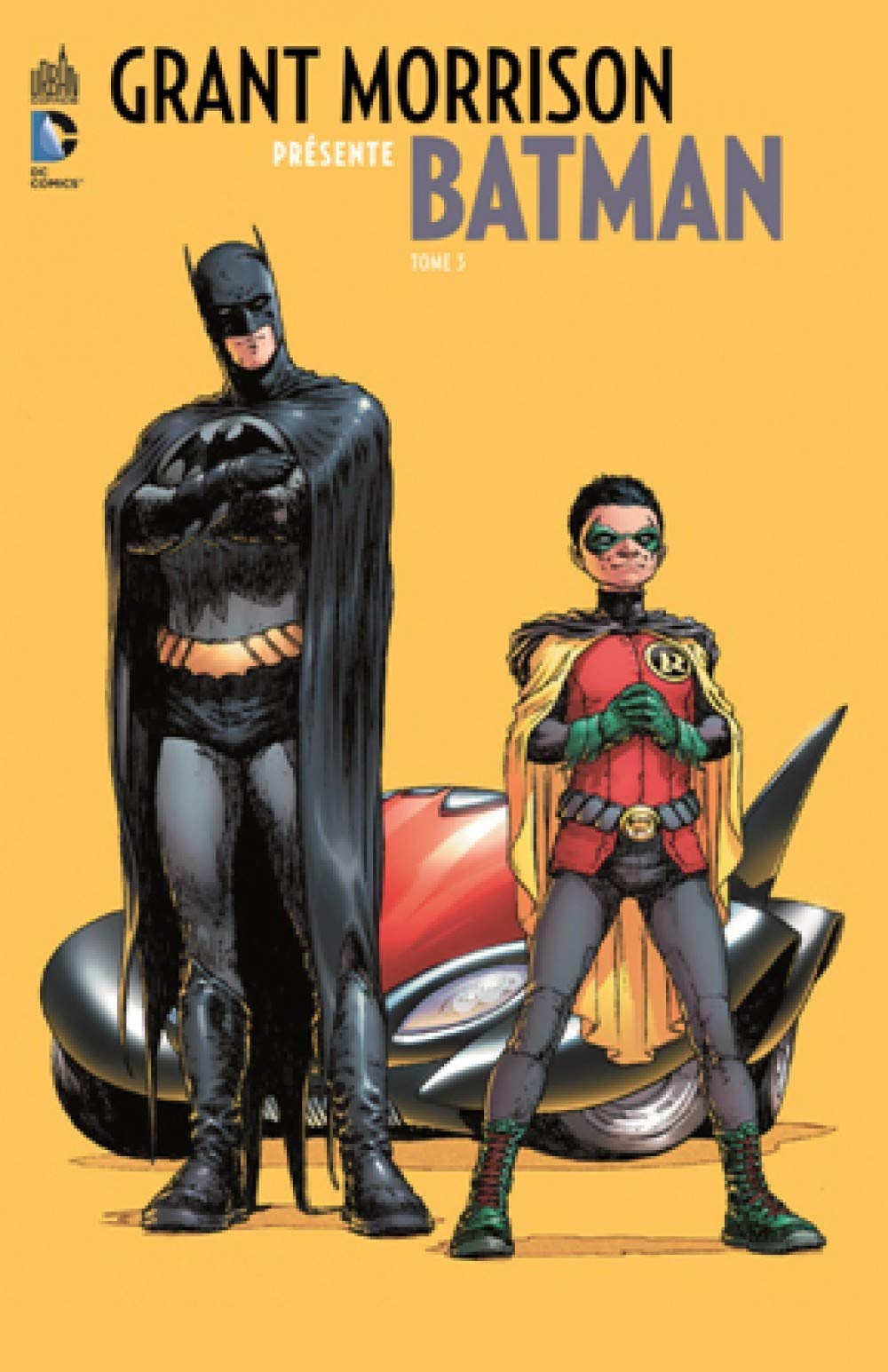 jaquette album Grant Morrison présente Batman, Tome 3 : Nouveaux Masques