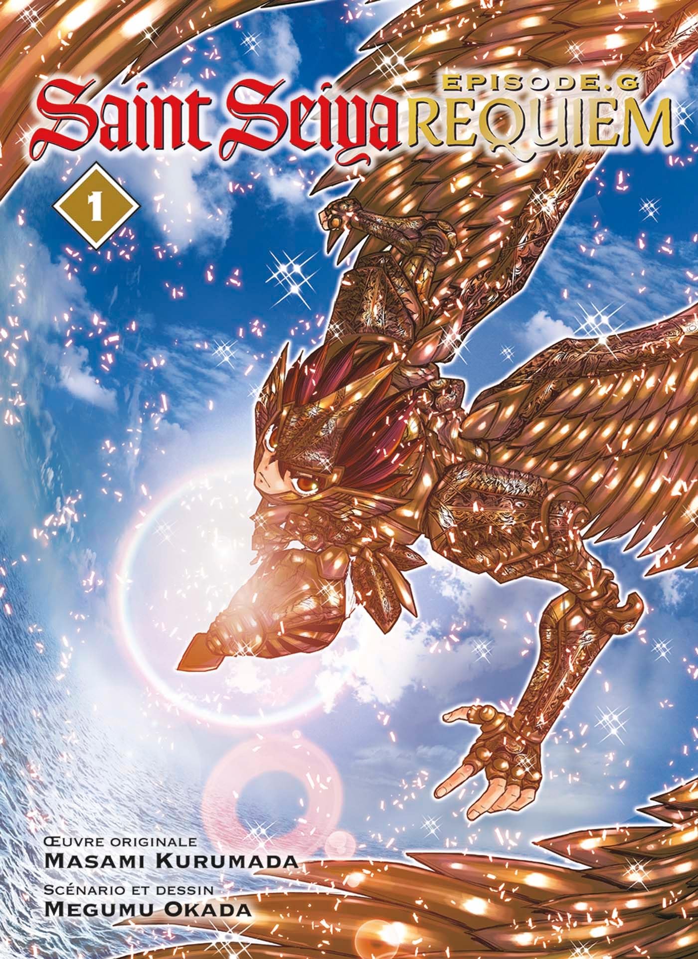jaquette album Saint Seiya épisode G : requiem T01