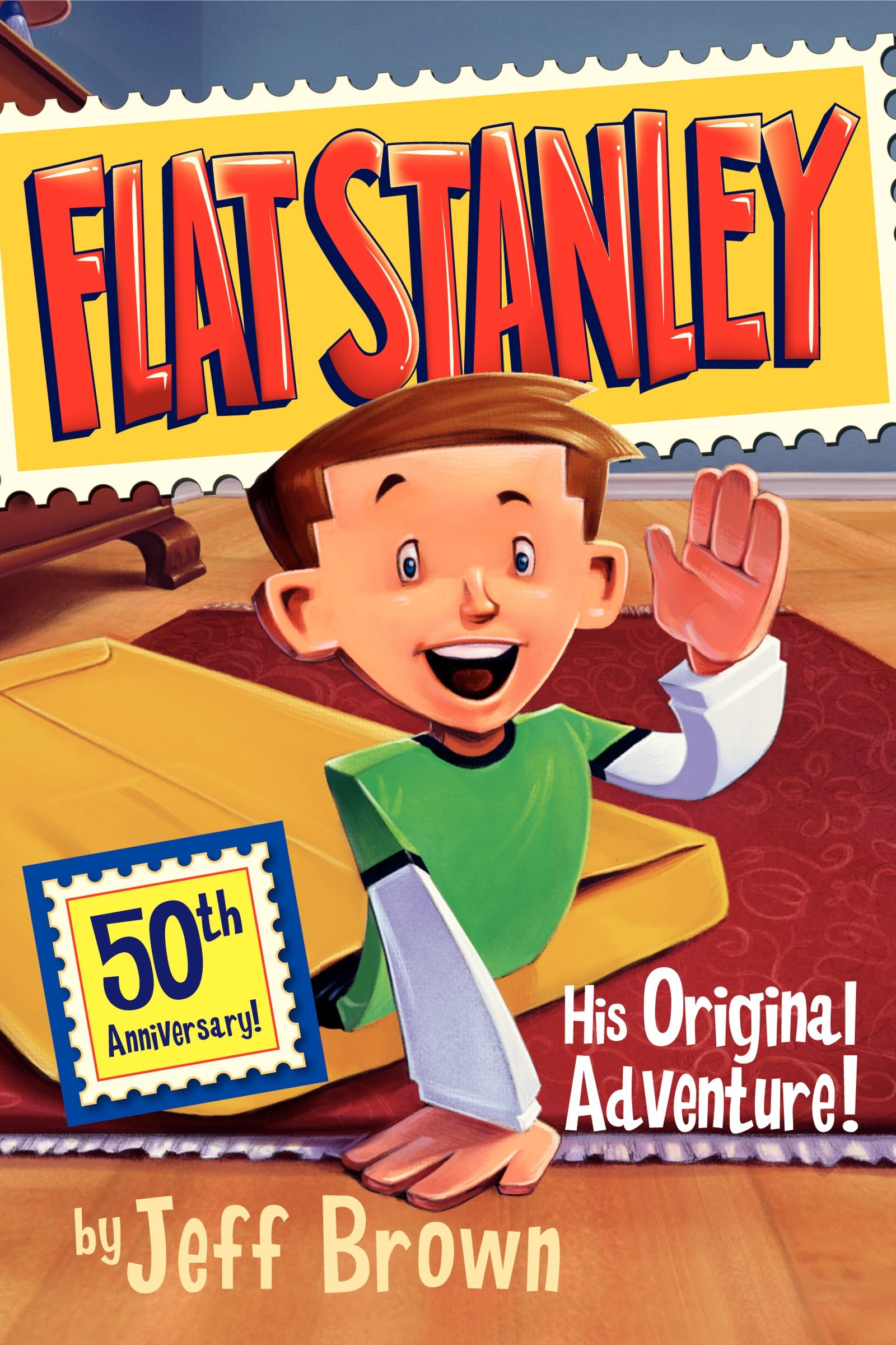 jaquette album Flat Stanley: His Original Adventure!: A Hilarious Classic Adventure About a Boy Flattened by a Bulletin Board