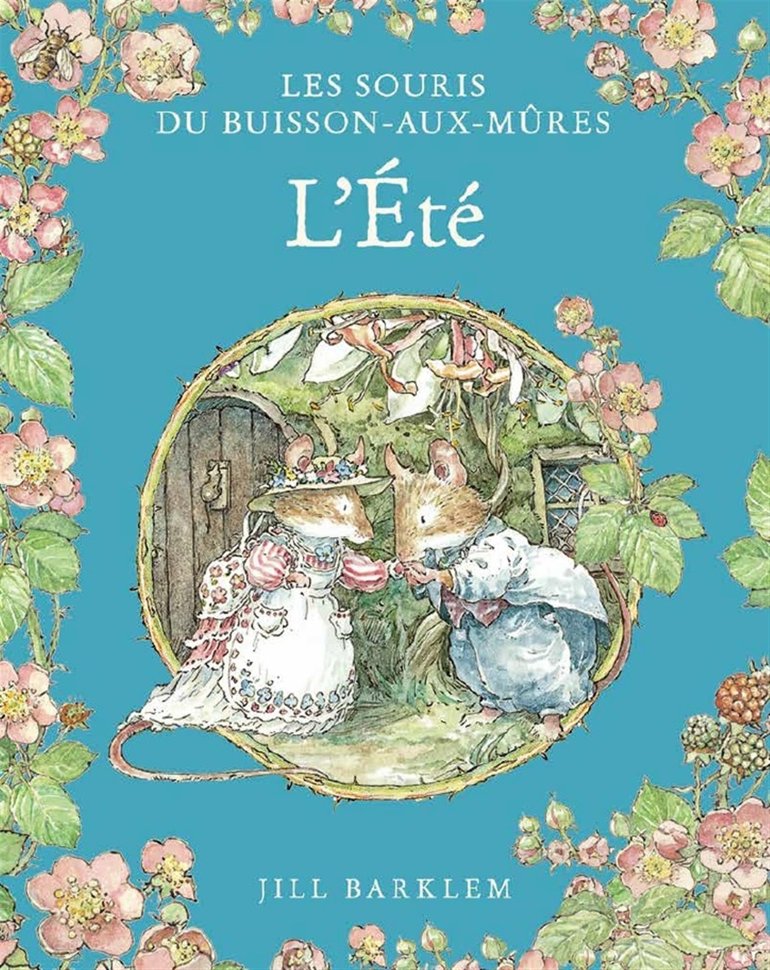 jaquette livre Les Souris du Buisson aux mûres - L'Eté