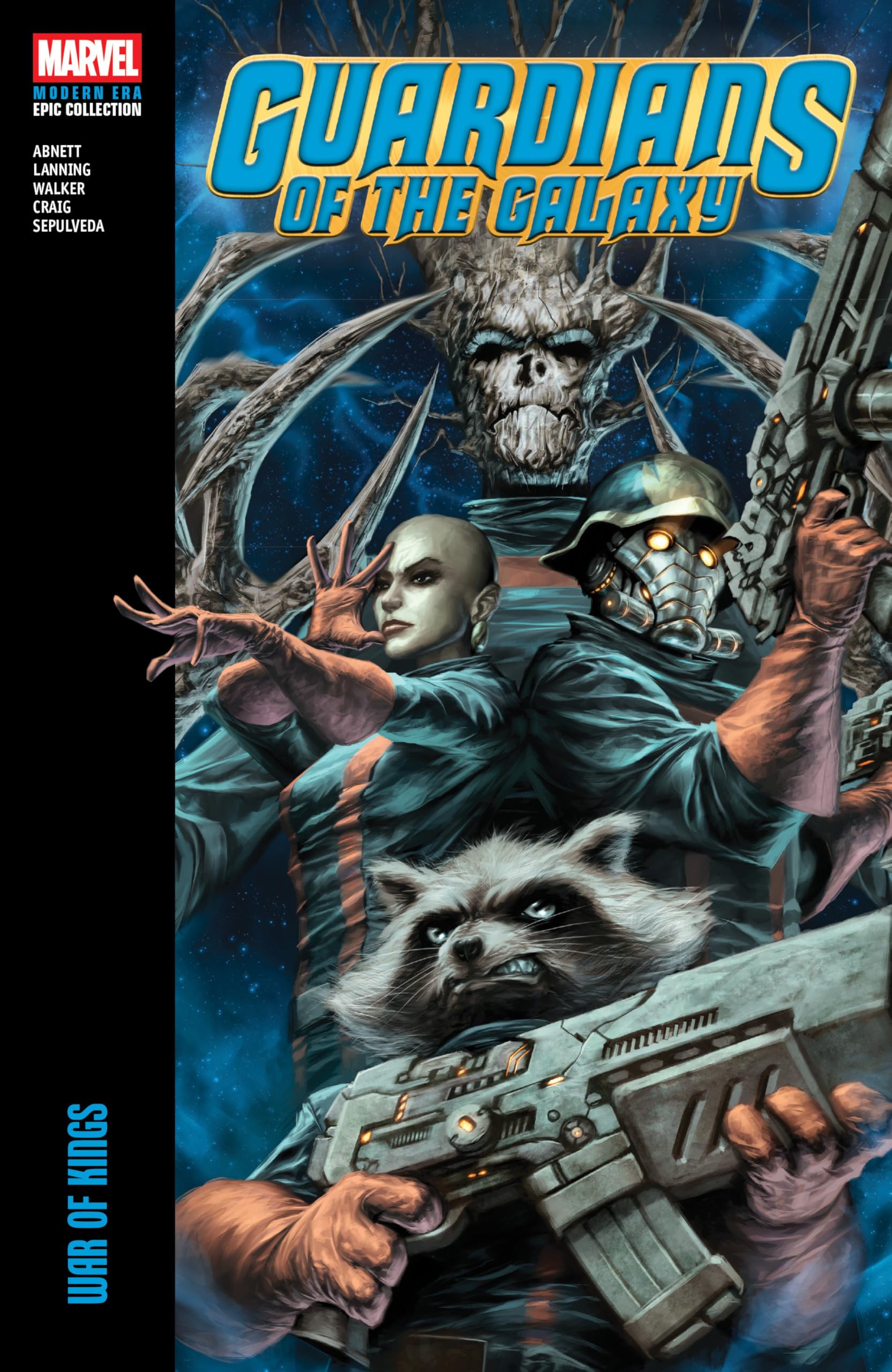 jaquette album GUARDIANS OF THE GALAXY MODERN ERA EPIC COLLECTION: WAR OF KINGS