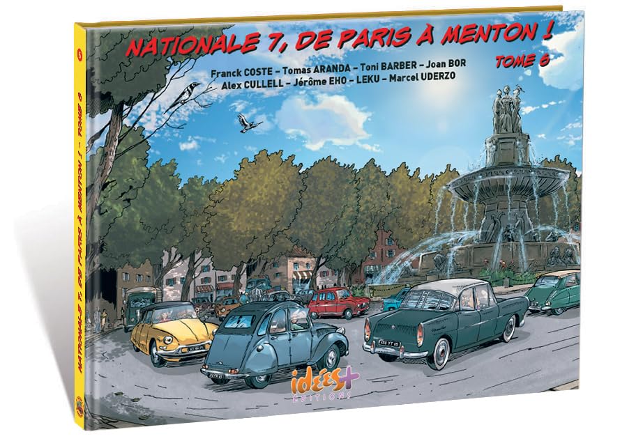 jaquette album Nationale 7, de Paris à Menton ! - Tome 6