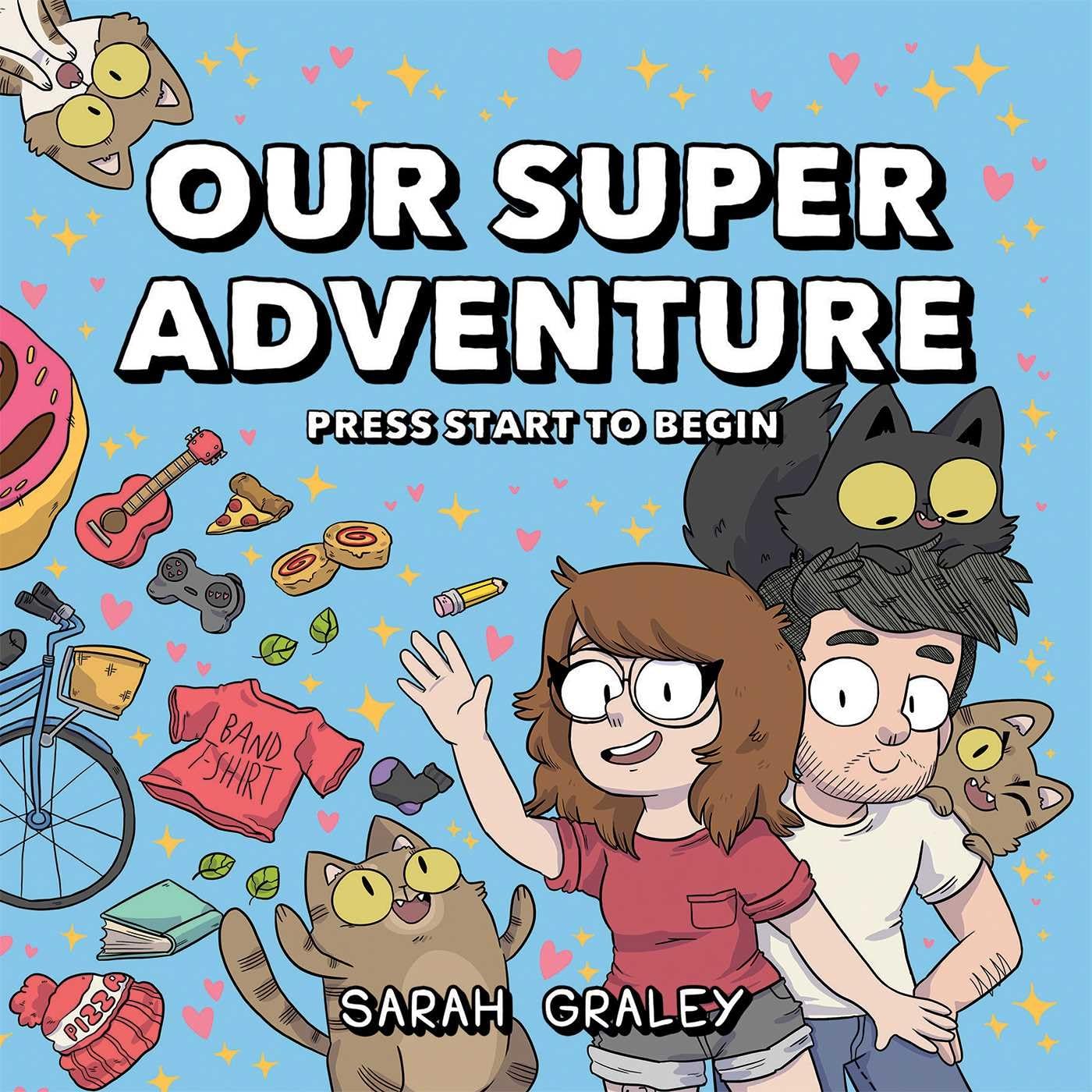 jaquette album Our Super Adventure: Press Start to Begin