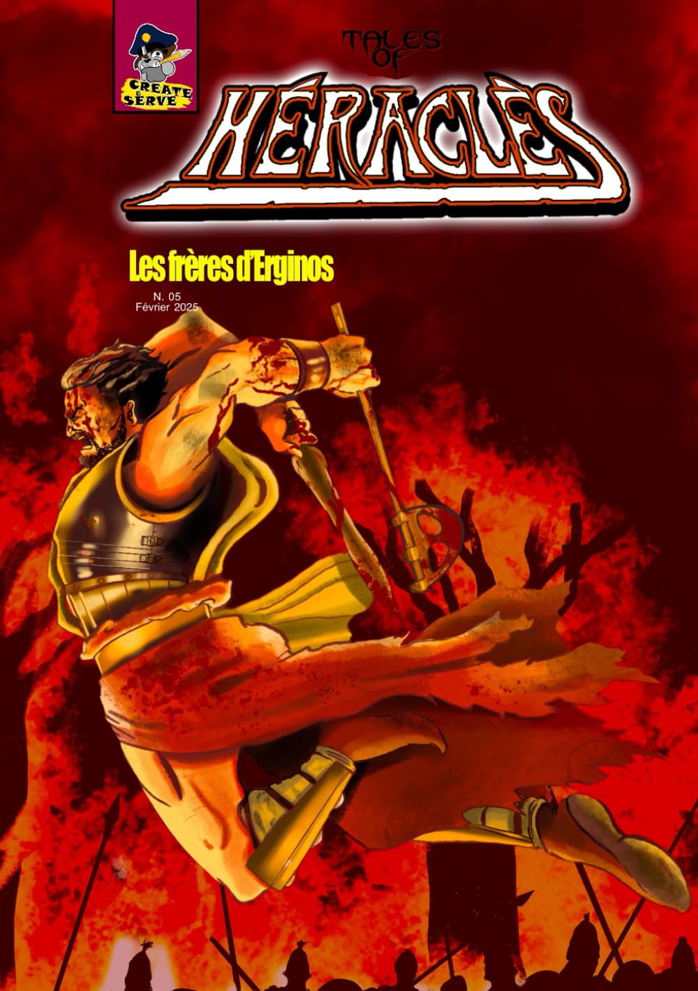 jaquette album Tales of Héraclès 05: Les Frères d'Erginos