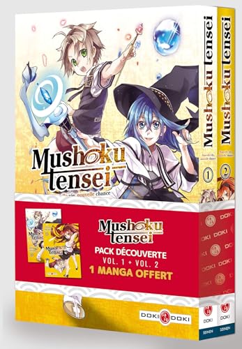 jaquette album Mushoku Tensei - Nouvelle Vie, Nouvelle Chance Tomes 1 Et 2 - Pack Découverte En 2 Volumes - Dont Le Tome 1 Offert
