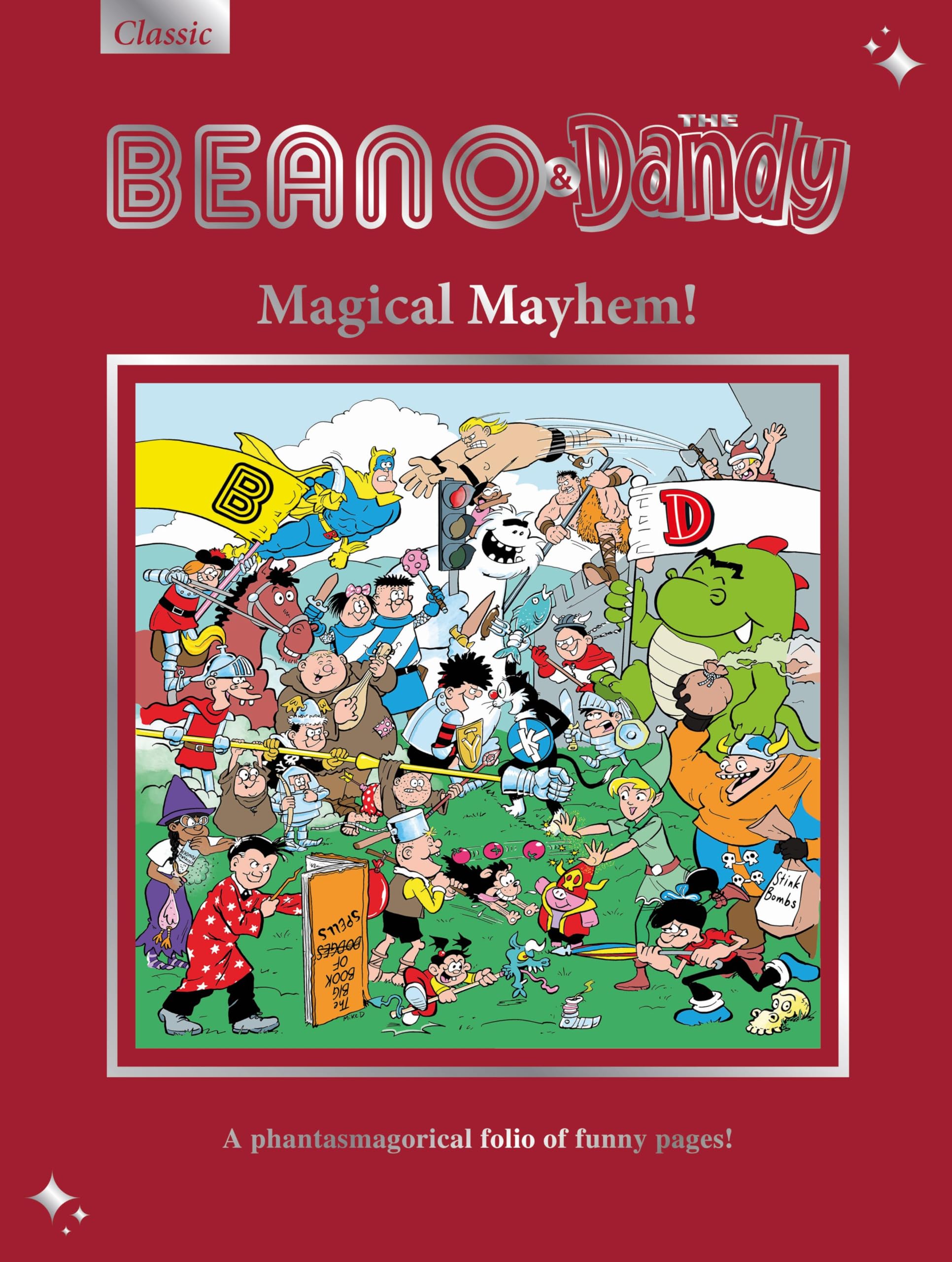 jaquette livre Beano & Dandy Gift Book 2026: Magical Mayhem!