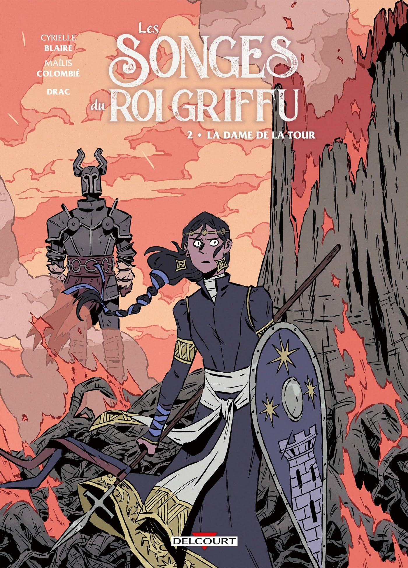 jaquette album Les Songes du roi griffu T02: La dame de la tour
