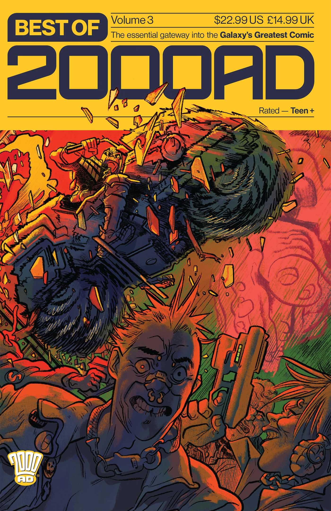 jaquette album Best of 2000 AD Volume 3: The Essential Gateway to the Galaxy's Greatest Comic