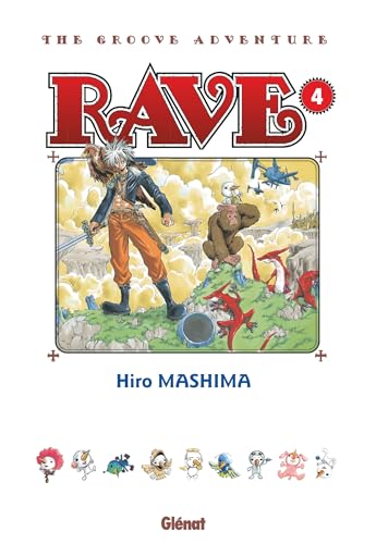jaquette album Rave - The Groove Adventure - Tome 4