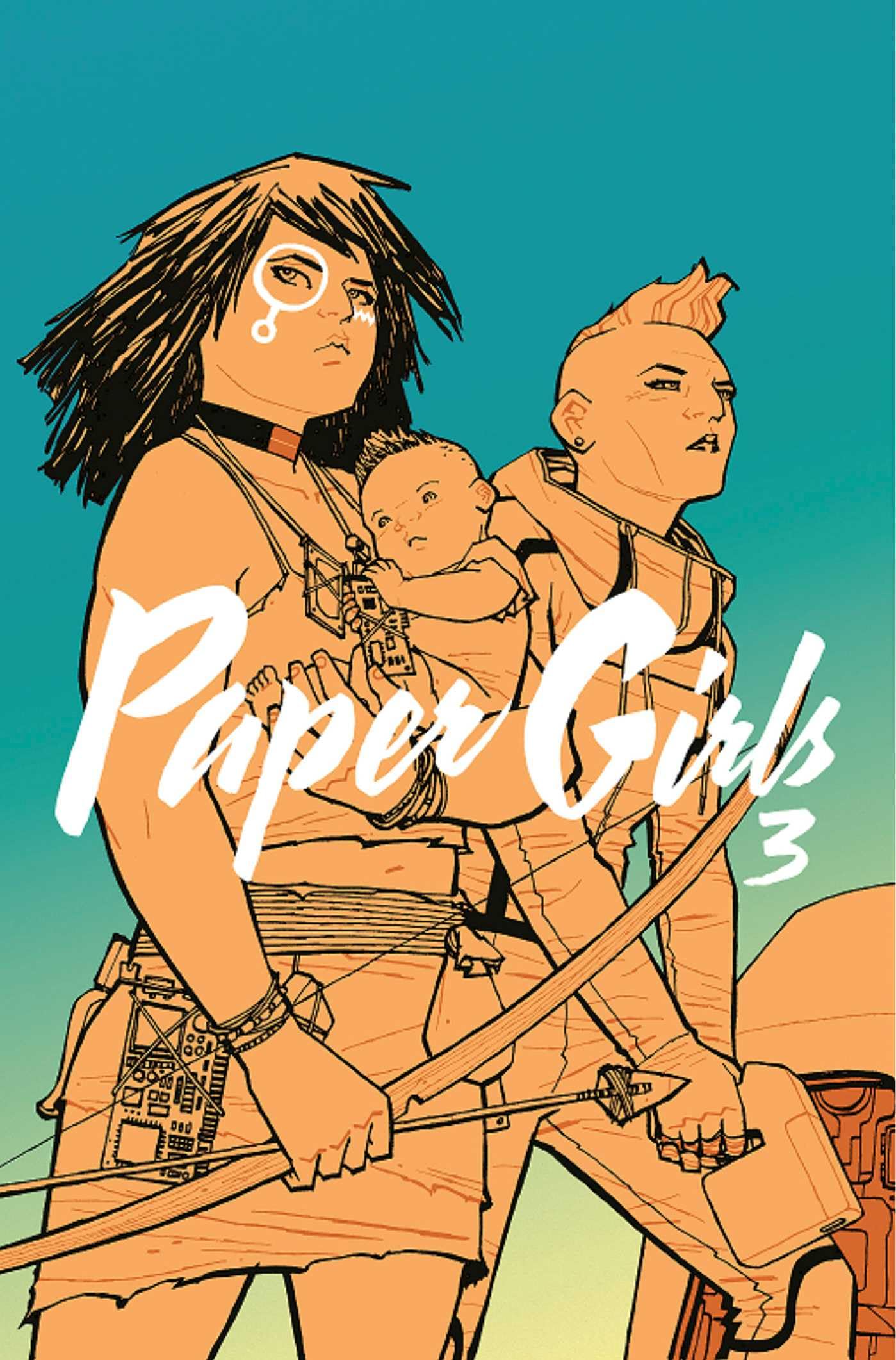 jaquette album Paper Girls Volume 3