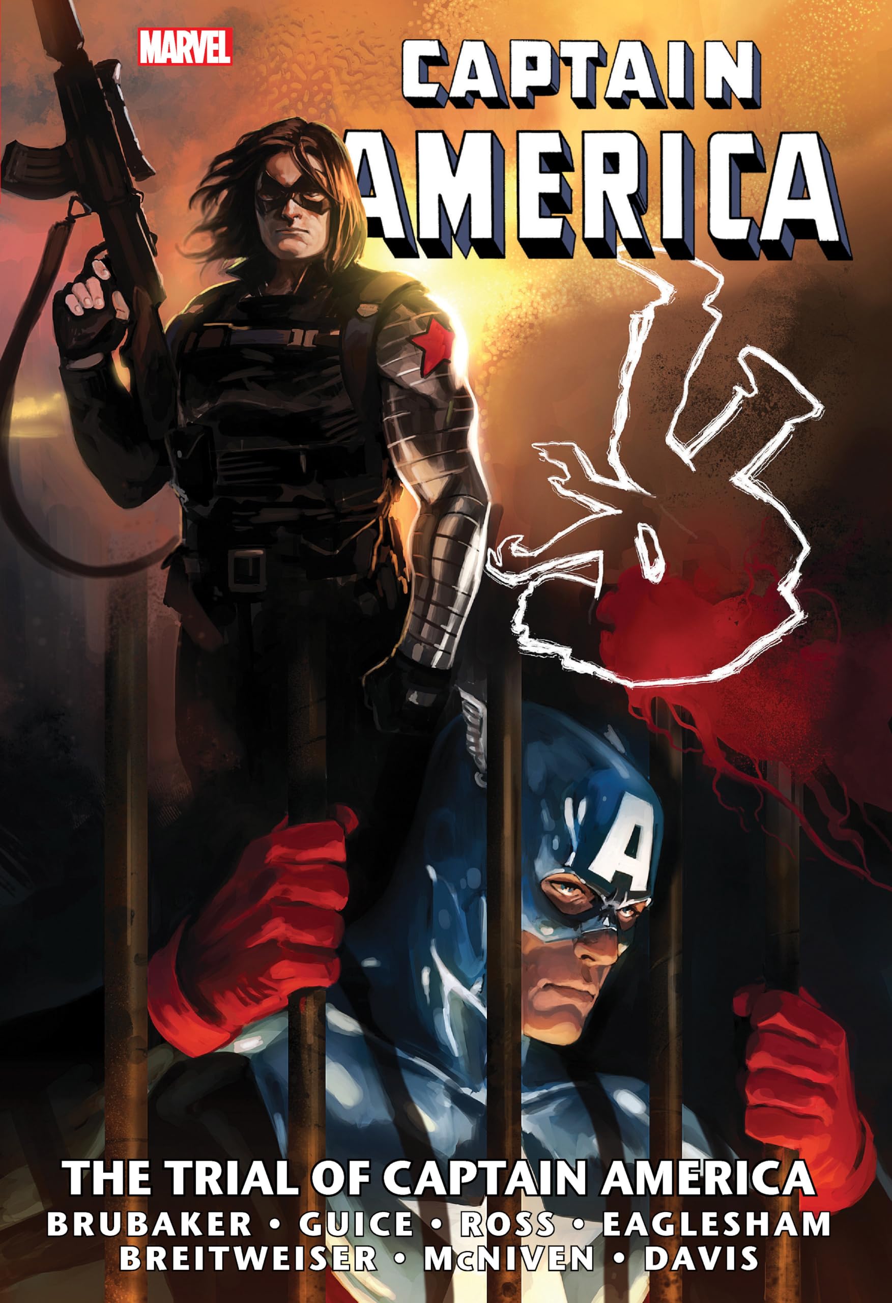 jaquette album CAPTAIN AMERICA: THE TRIAL OF CAPTAIN AMERICA OMNIBUS [NEW PRINTING]
