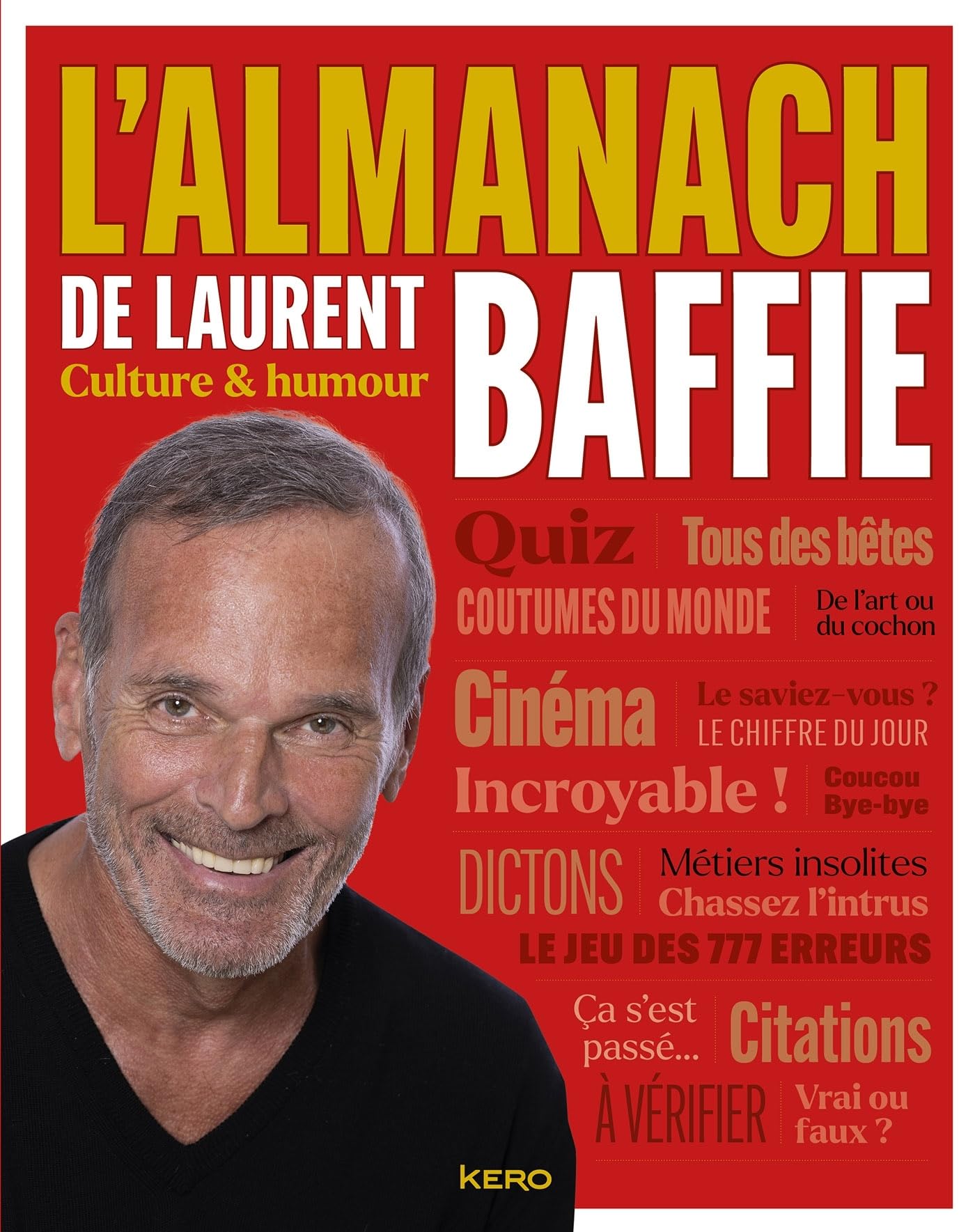 jaquette album L'almanach de Laurent Baffie