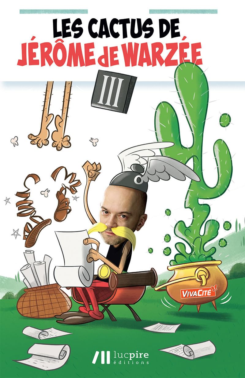 jaquette album Les cactus de Jérôme de Warzée. Vol. 3