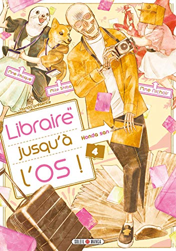 jaquette album Libraire jusqu'a? l'os - Tome 4